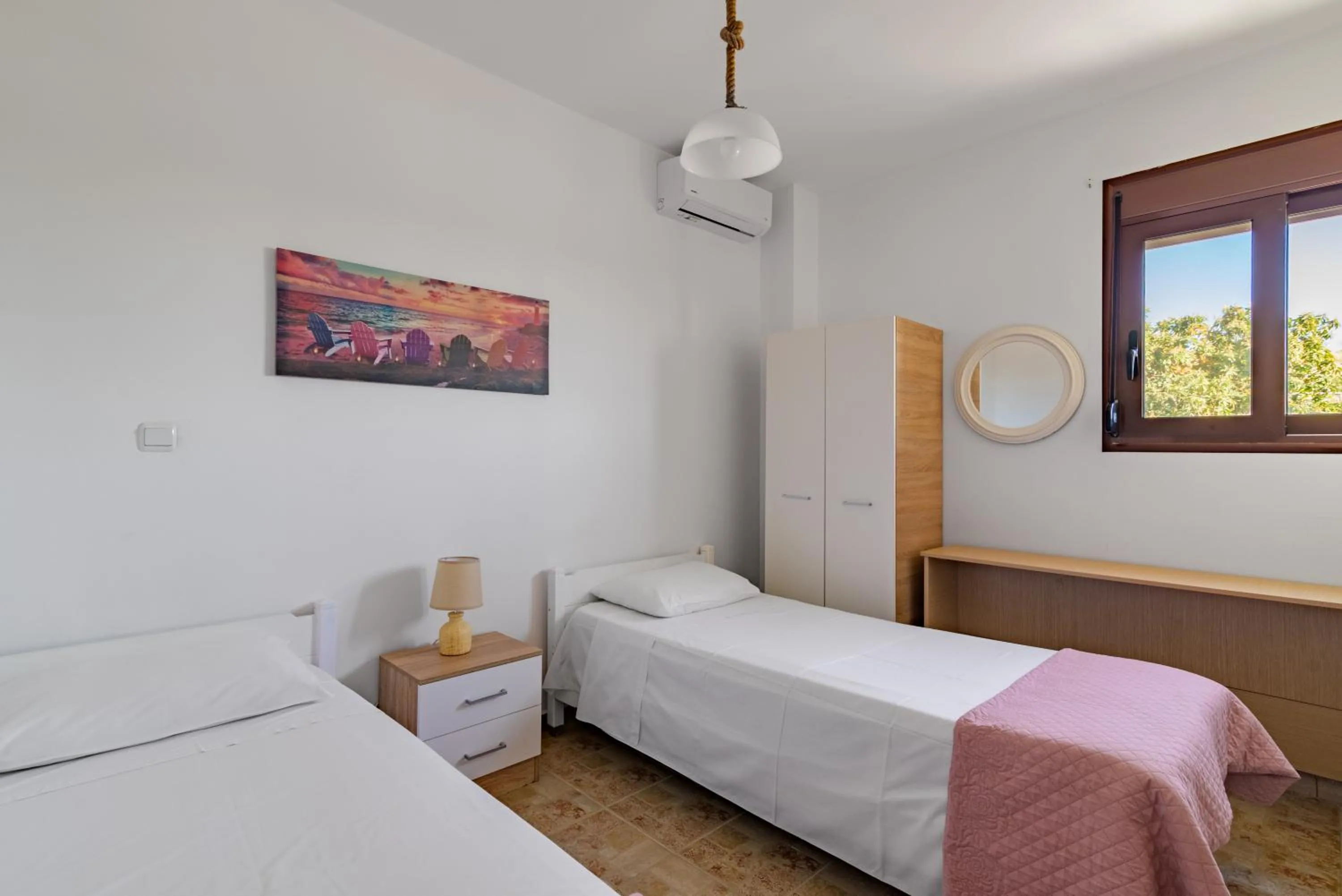 Bedroom, Bed in Villa Nastazia