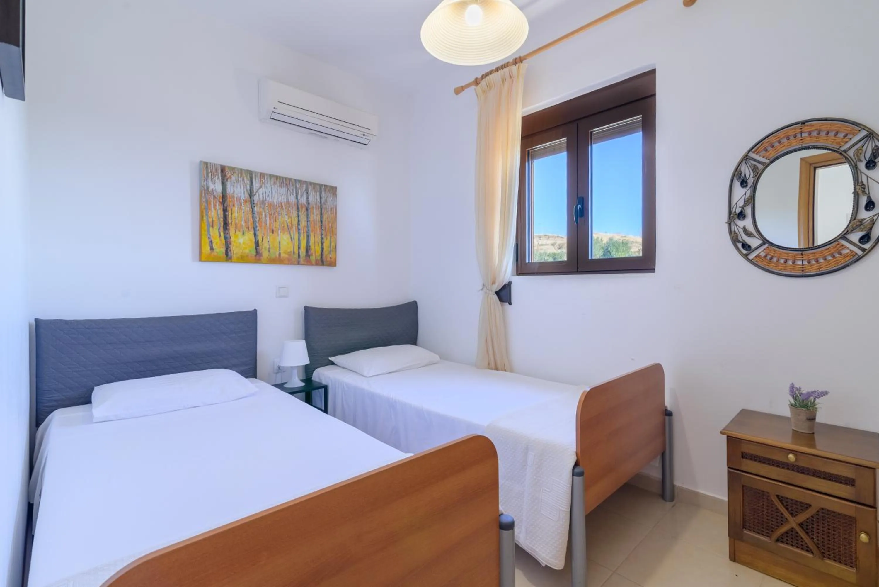 Bedroom, Bed in Villa Nastazia