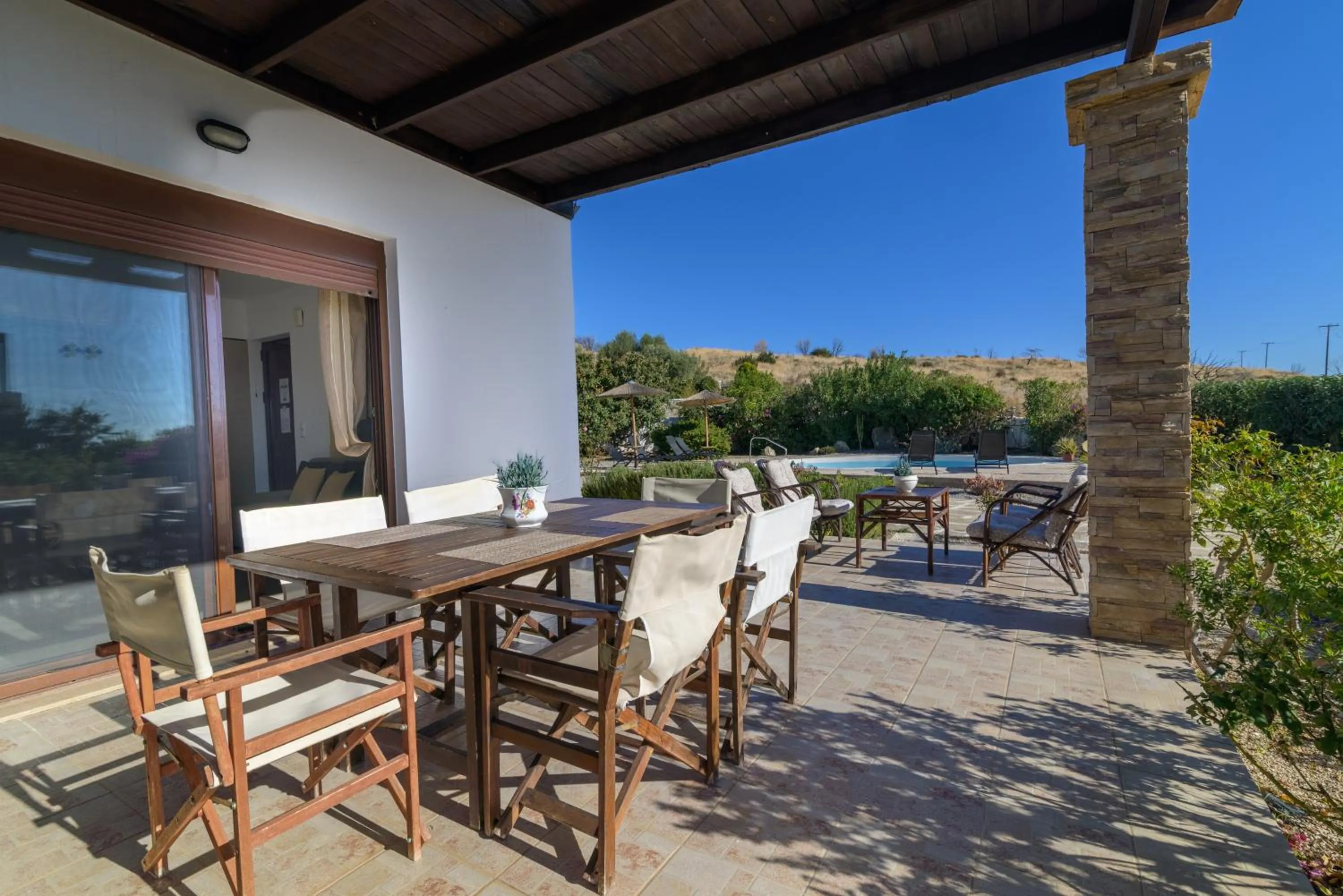 Patio in Villa Nastazia