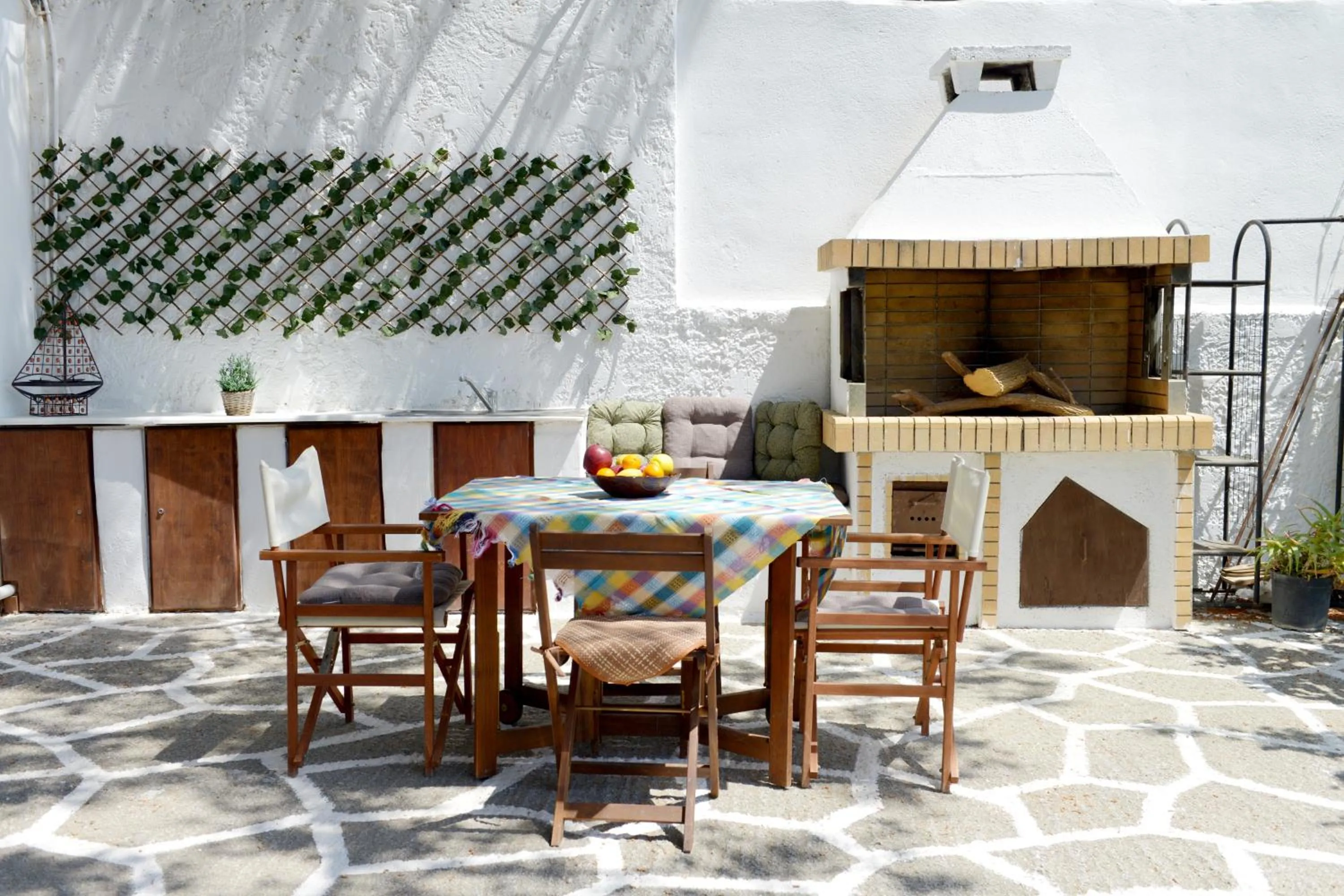 BBQ facilities in Villa Nastazia