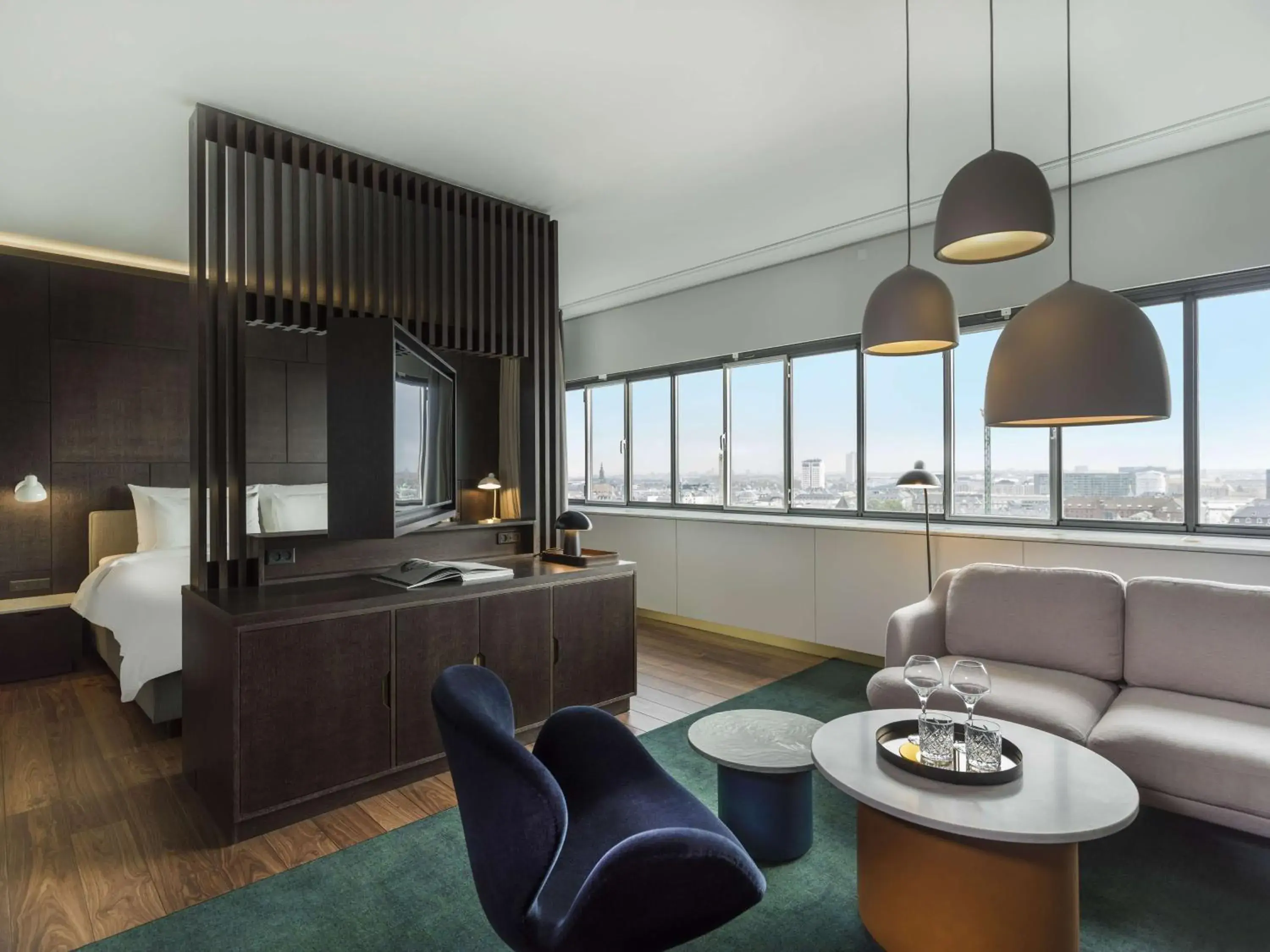 TV and multimedia, Bed in Radisson Collection Royal Hotel, Copenhagen TV and multimedia, Bed in Radisson Collection Royal Hotel, Copenhagen