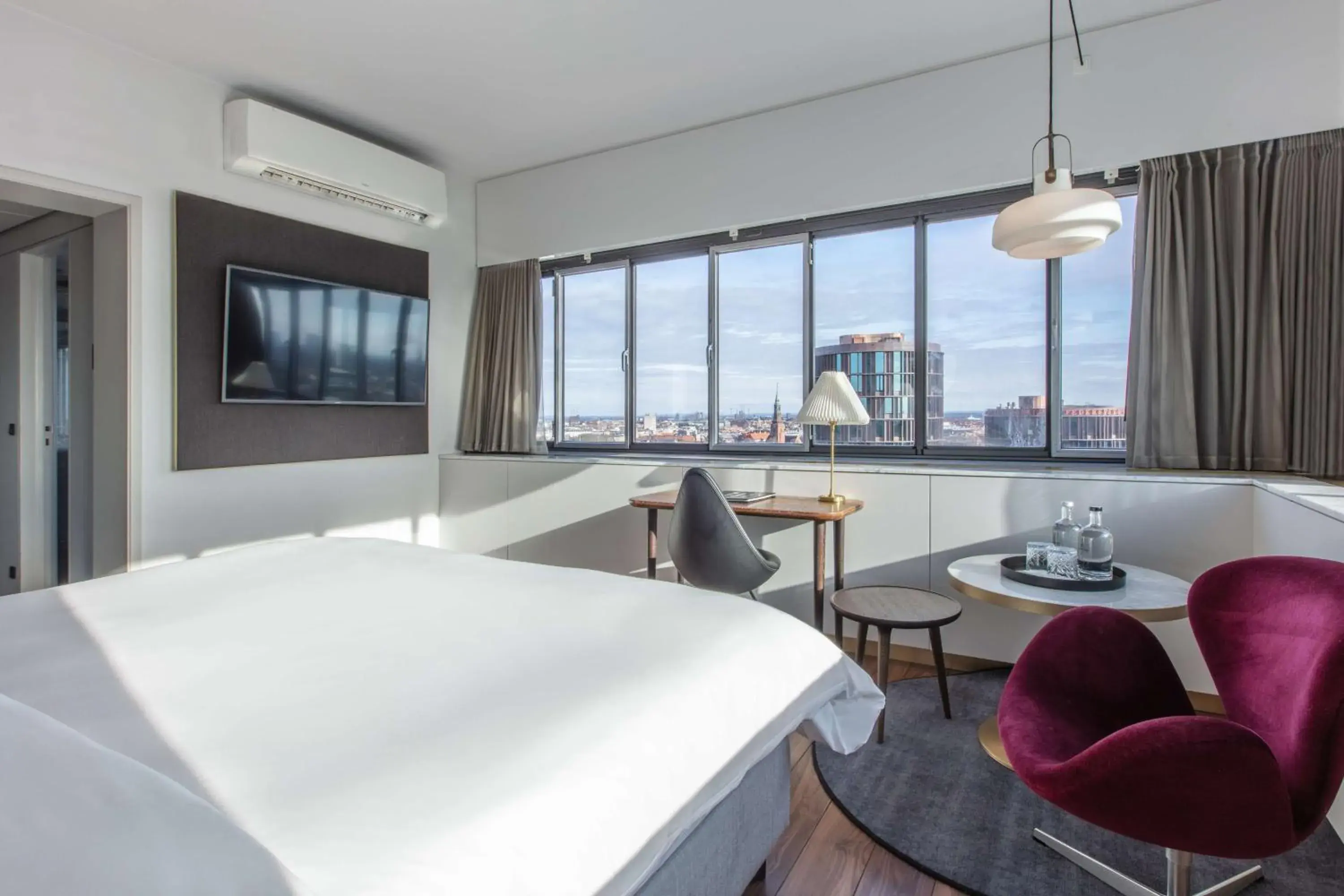 Bed in Radisson Collection Royal Hotel, Copenhagen Bed in Radisson Collection Royal Hotel, Copenhagen