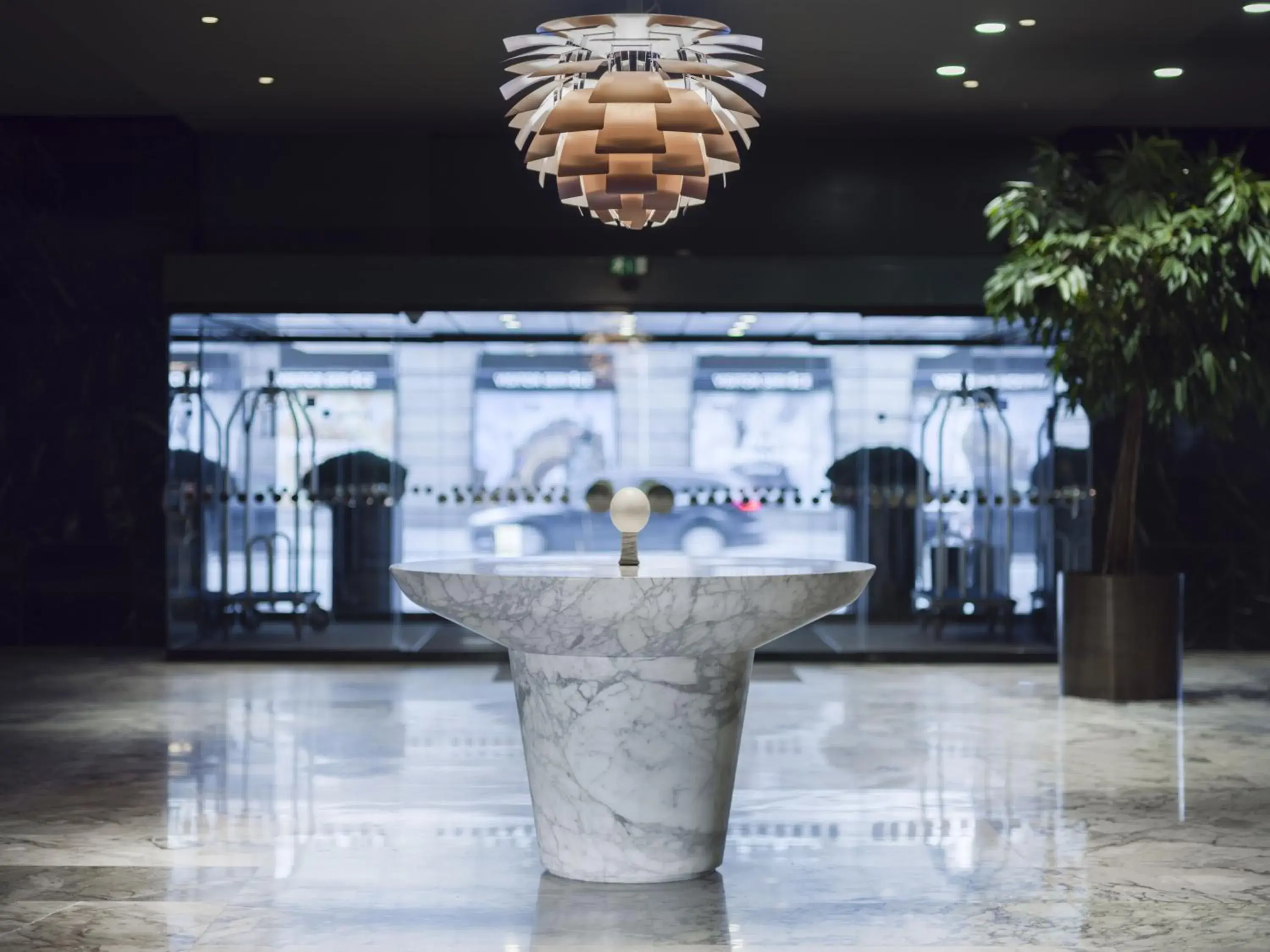 Lobby or reception in Radisson Collection Royal Hotel, Copenhagen Lobby or reception in Radisson Collection Royal Hotel, Copenhagen