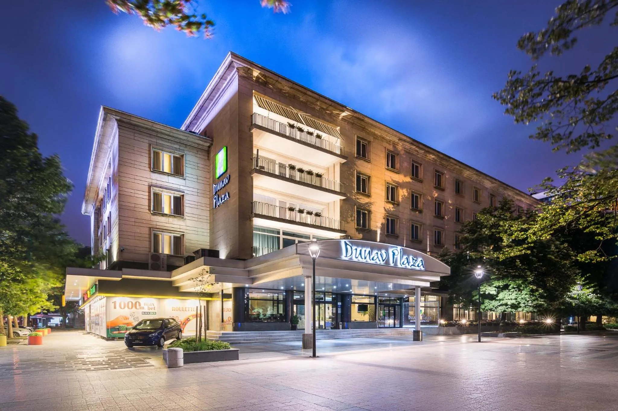 Property building in Dunav Plaza Hotel
