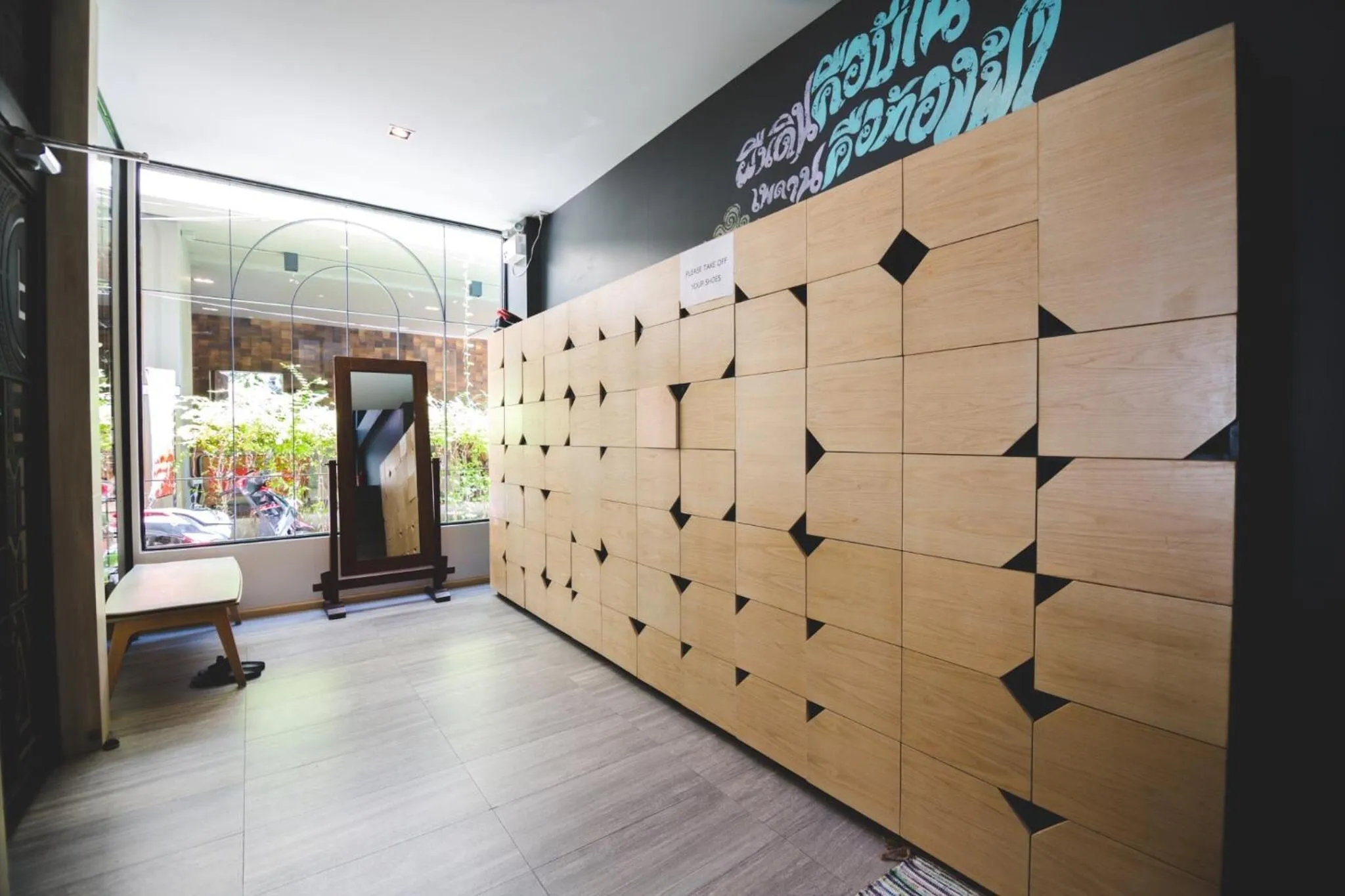 Decorative detail in Issara by D Hostel