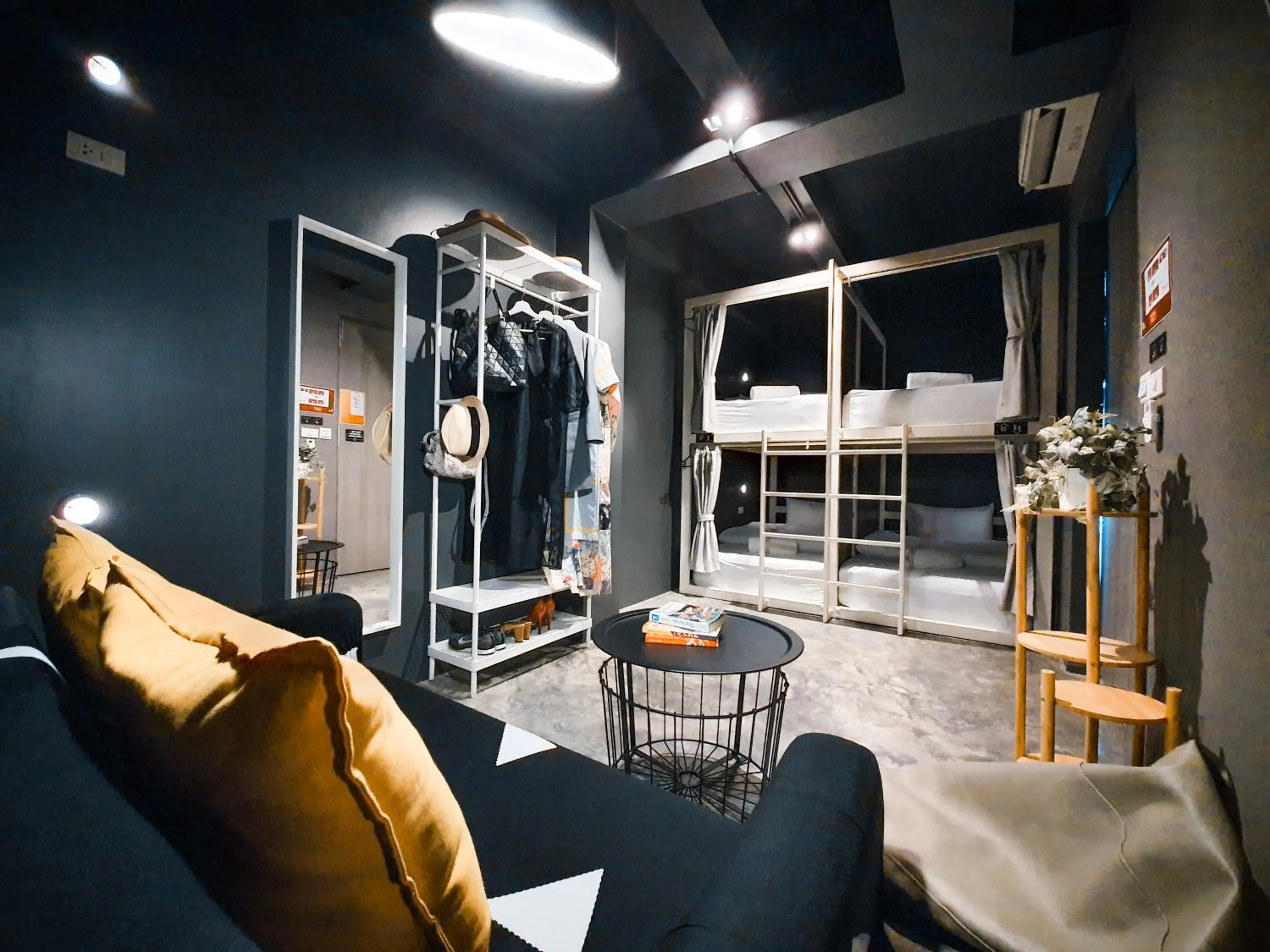 Seating area in Issara by D Hostel