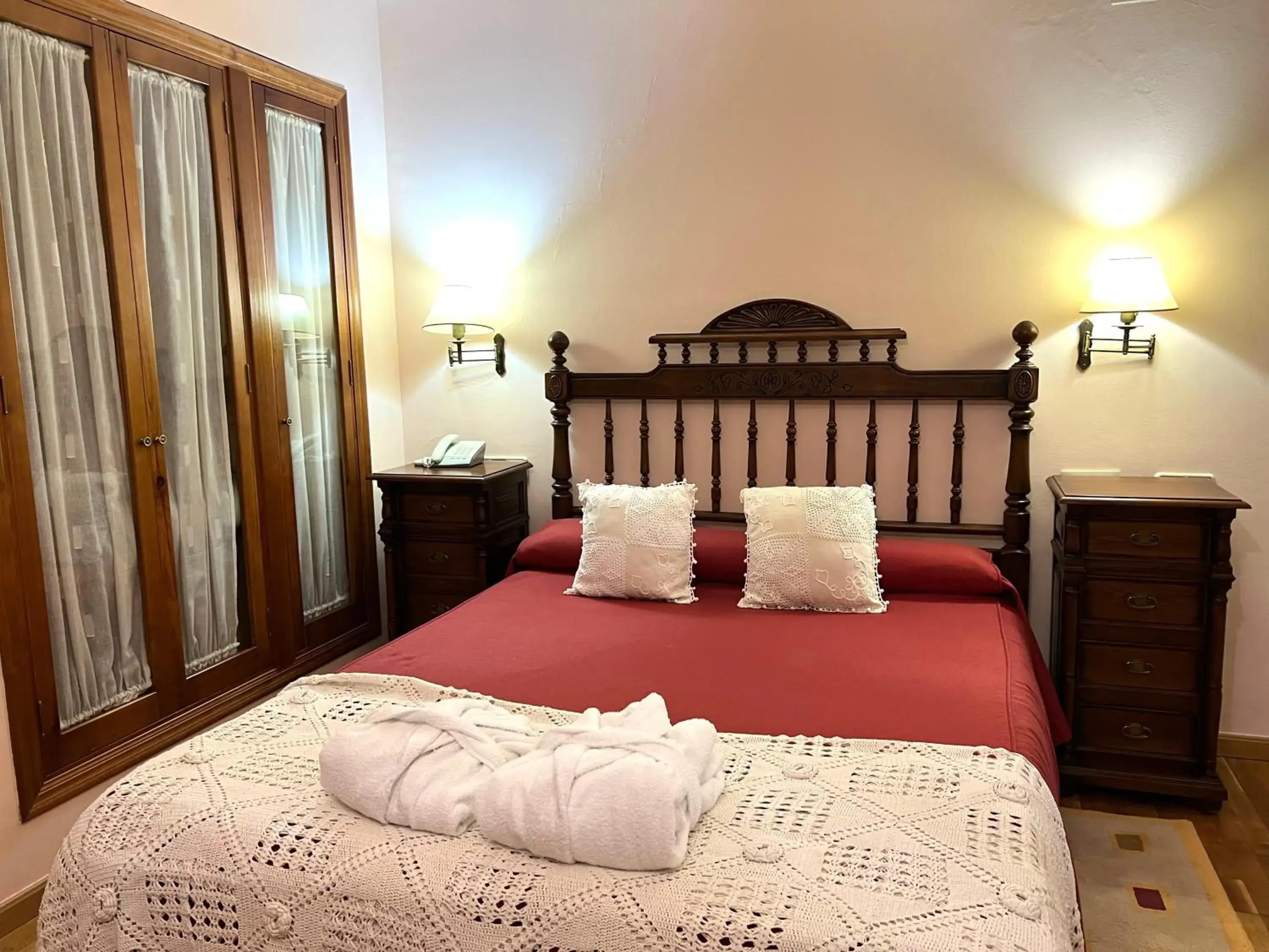 Bed in Hotel El Curro Bed in Hotel El Curro