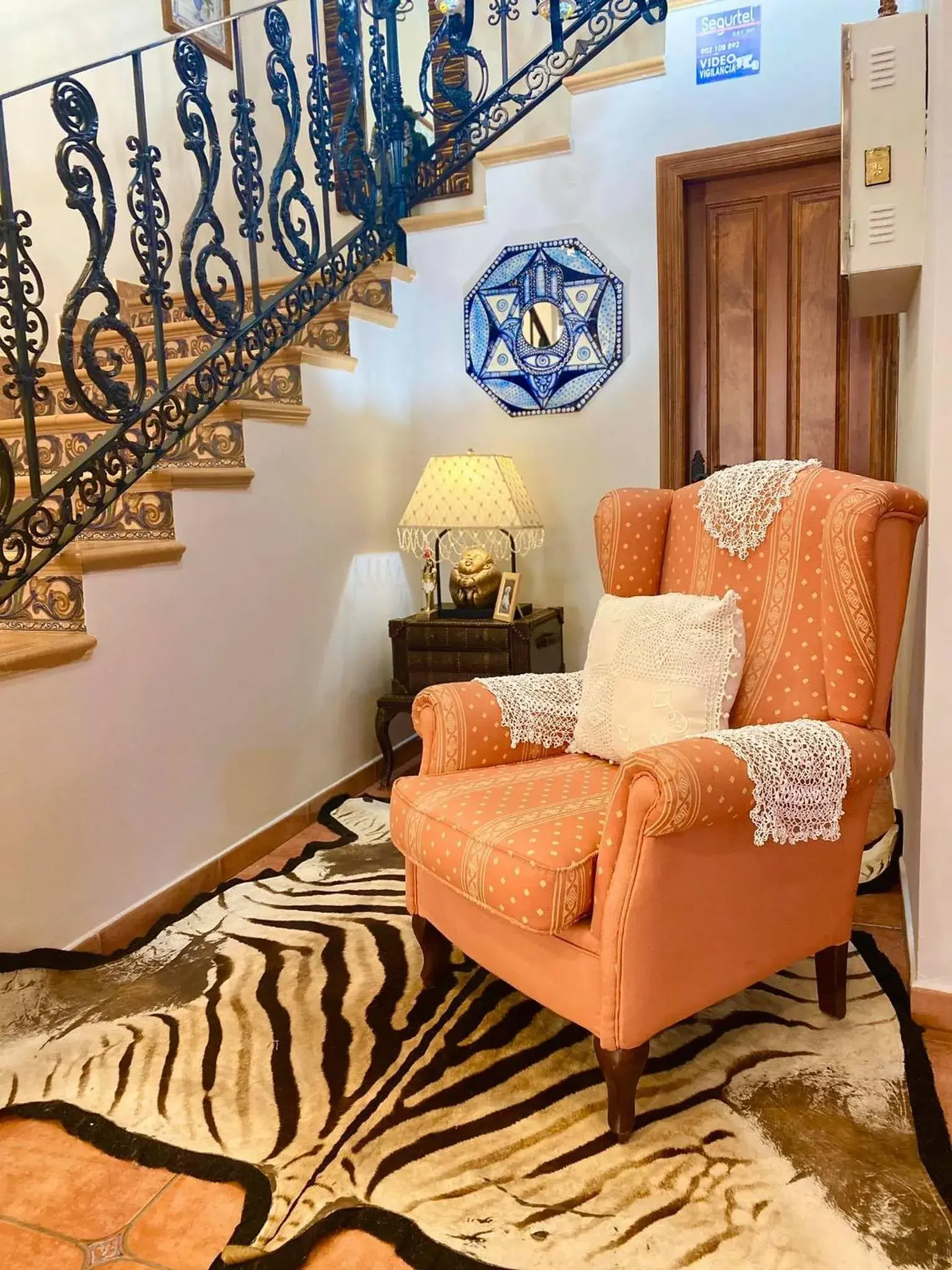 Lobby or reception in Hotel El Curro Lobby or reception in Hotel El Curro