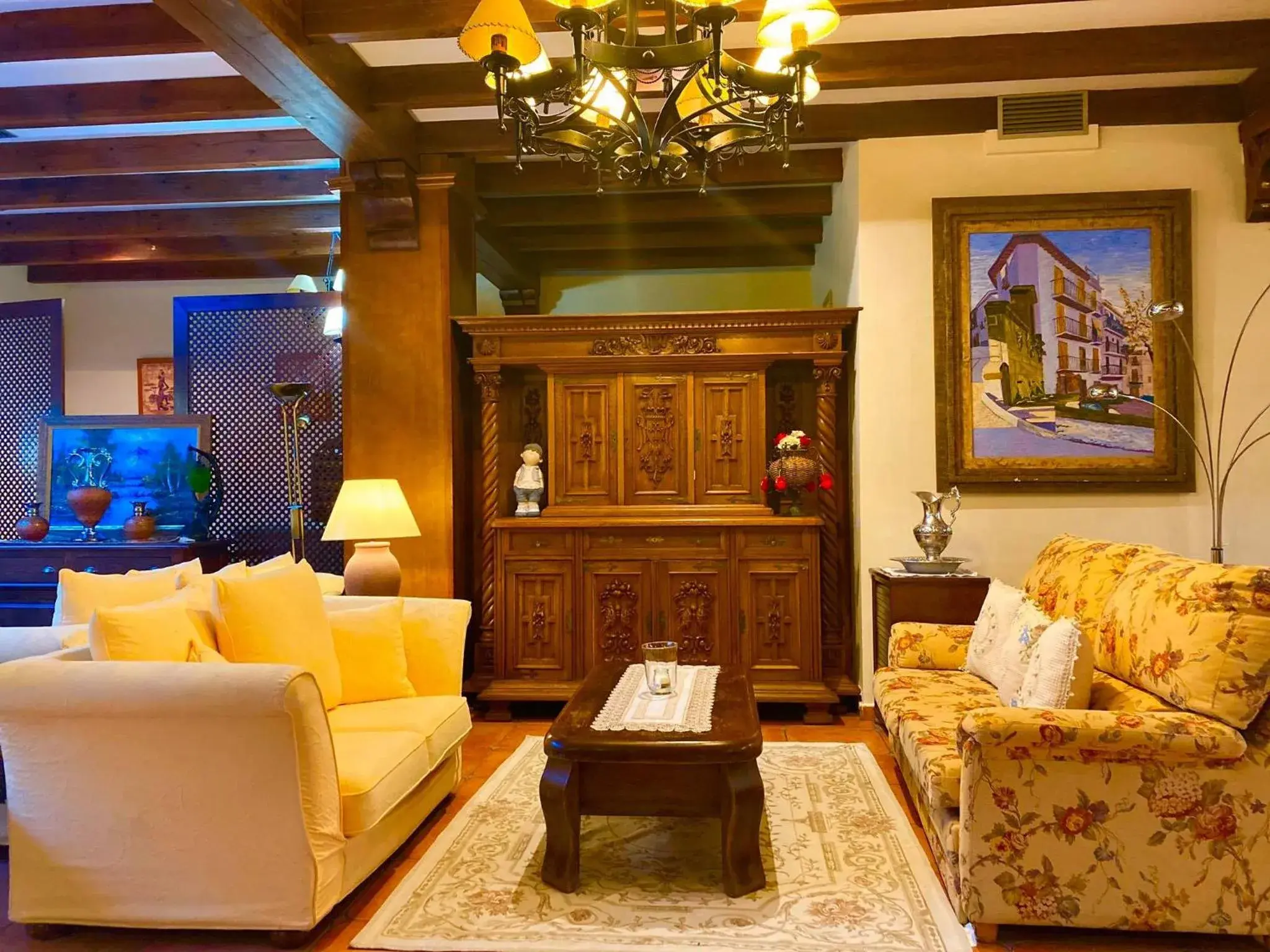 Living room in Hotel El Curro Living room in Hotel El Curro