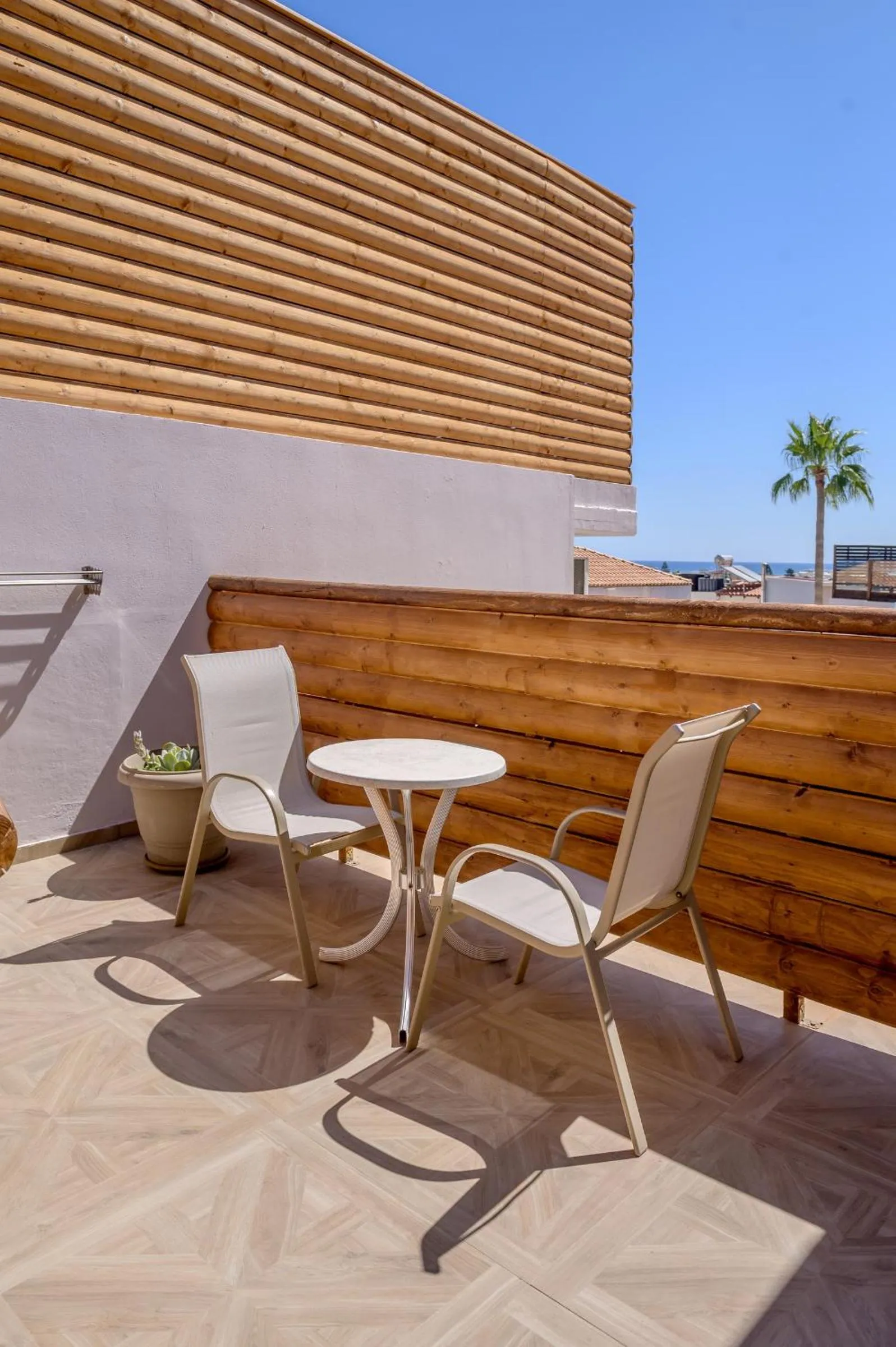 Balcony/Terrace in Eurohotel Katrin Suites