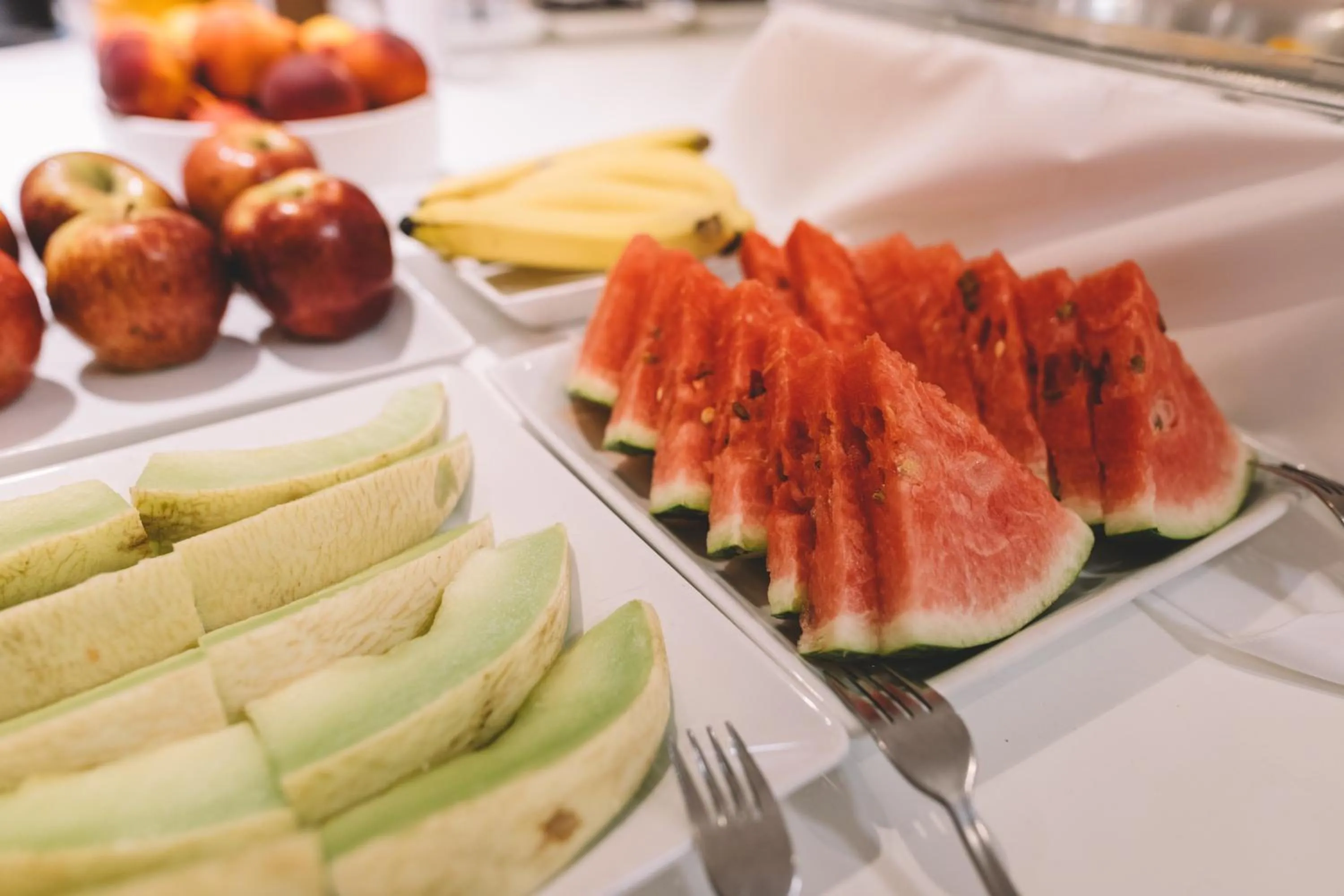 Buffet breakfast in Hotel Dos Reyes