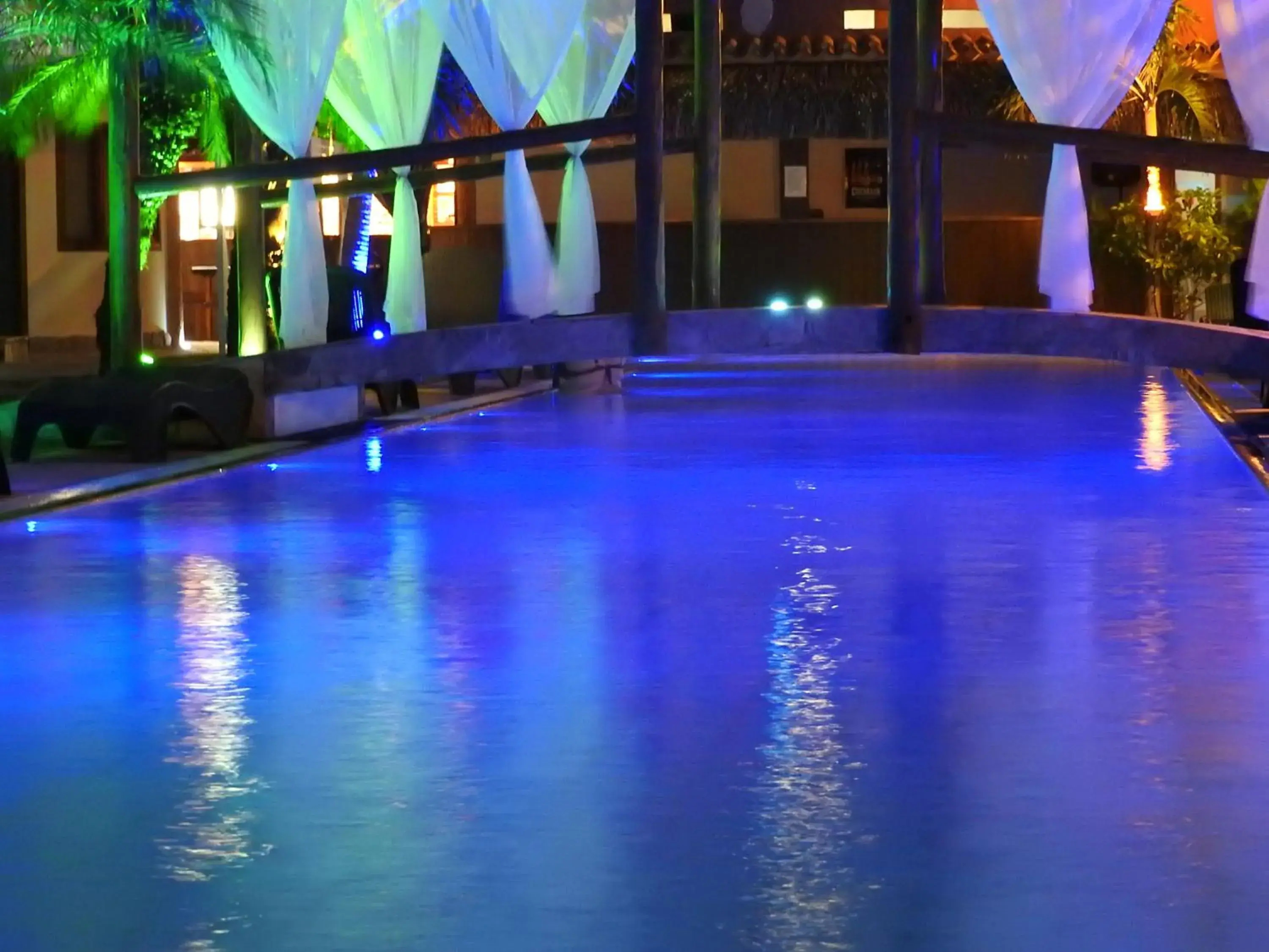 Pool view in IL Nuraghe Pool view in IL Nuraghe