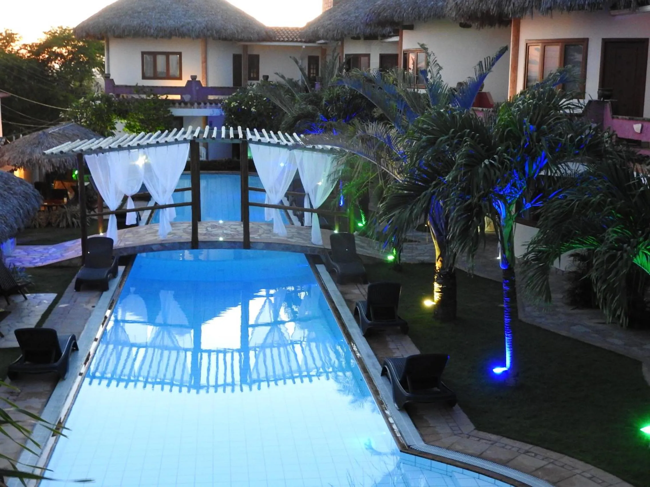 Pool view in IL Nuraghe