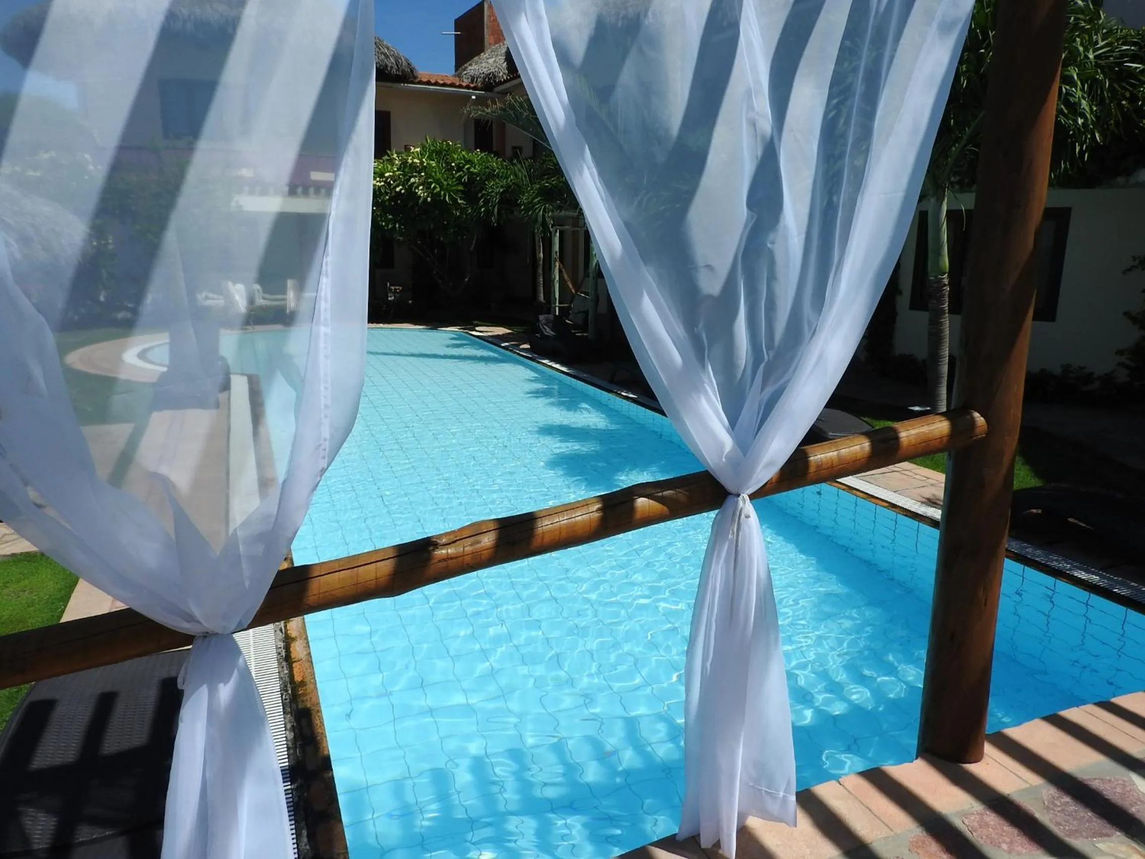 Pool view in IL Nuraghe