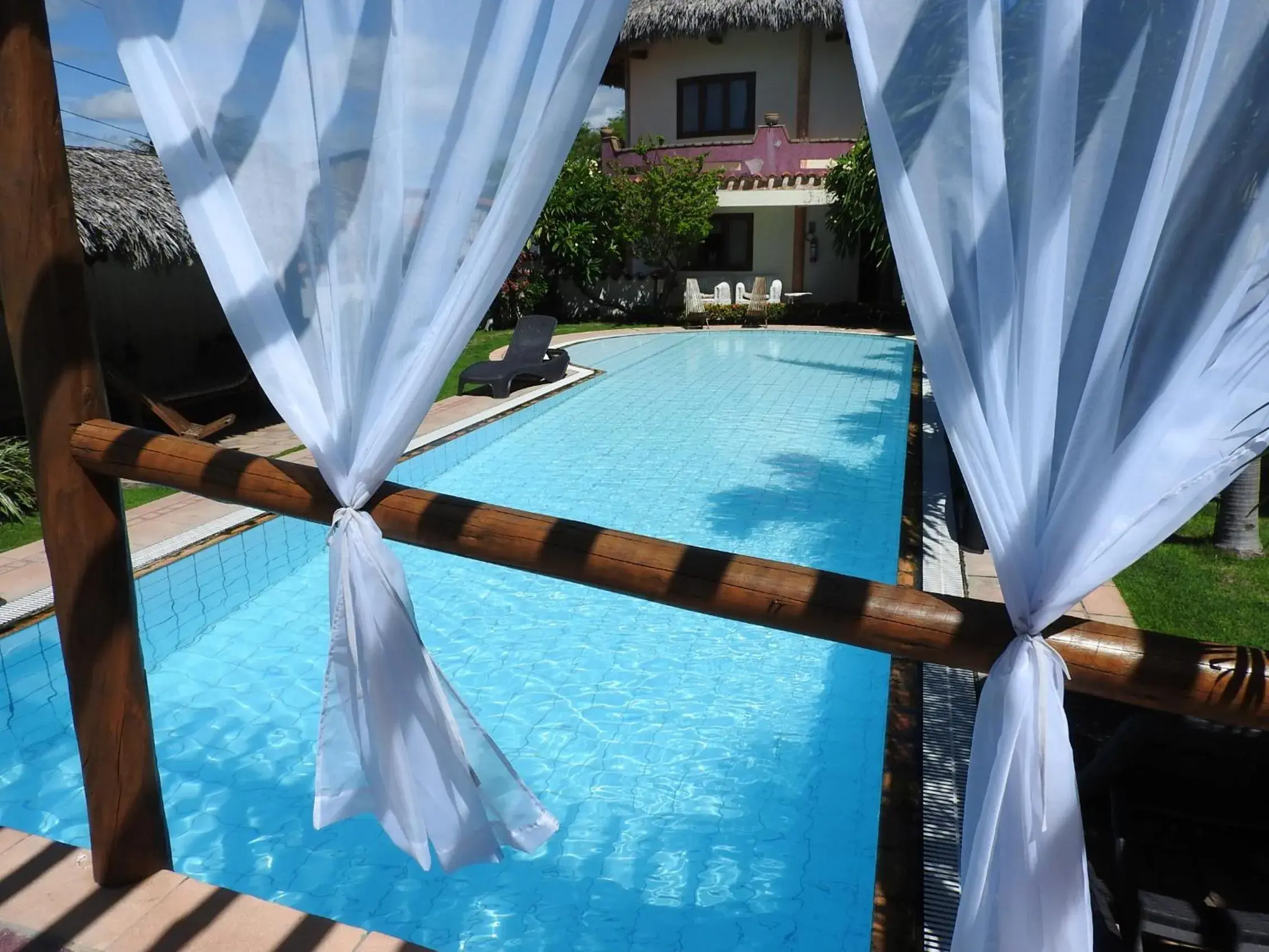 Pool view in IL Nuraghe Pool view in IL Nuraghe