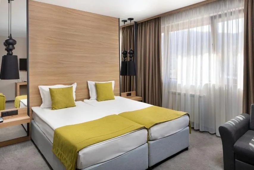 Bed in Devin Spa Hotel