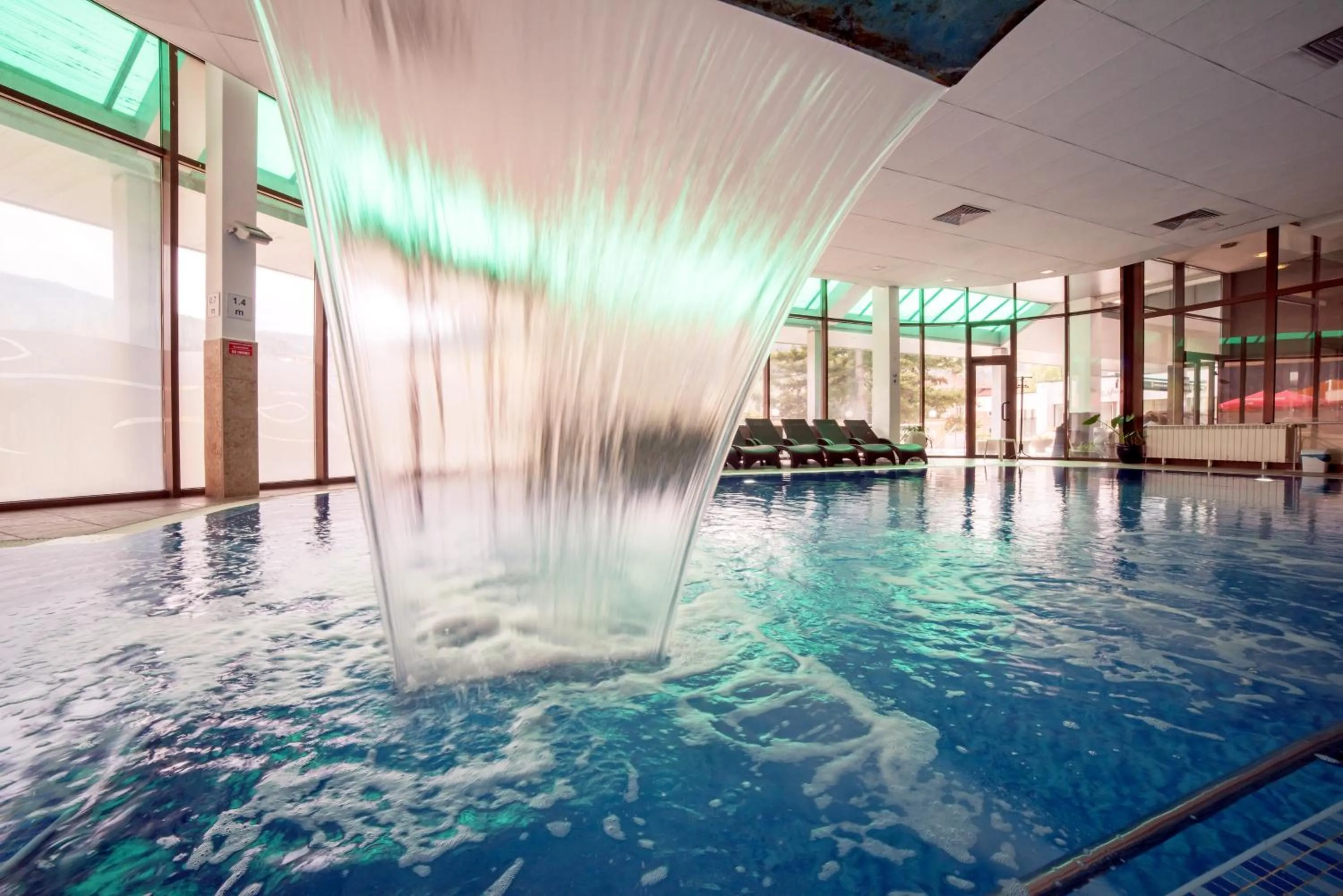 Swimming pool in Devin Spa Hotel