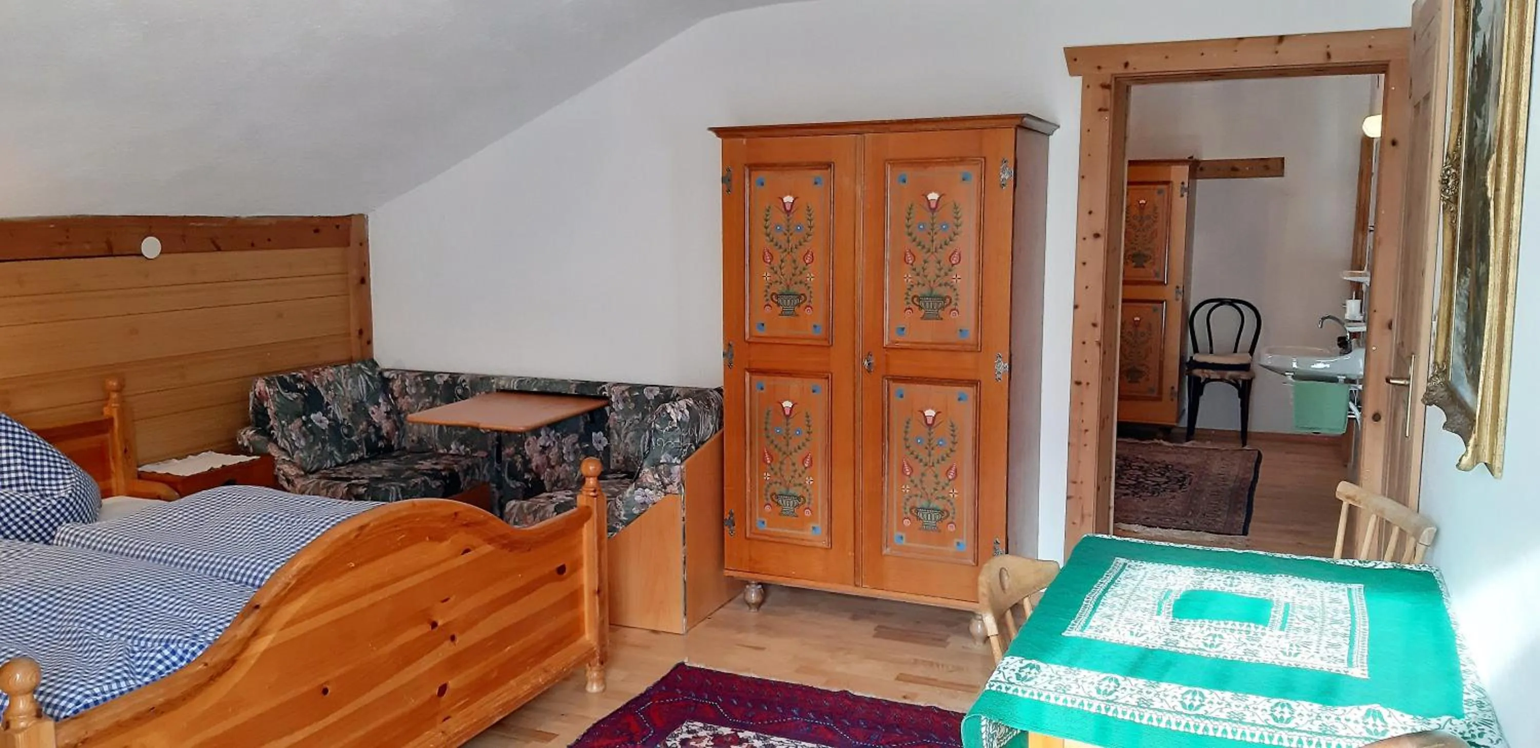 Bed in Pension Wassererhof