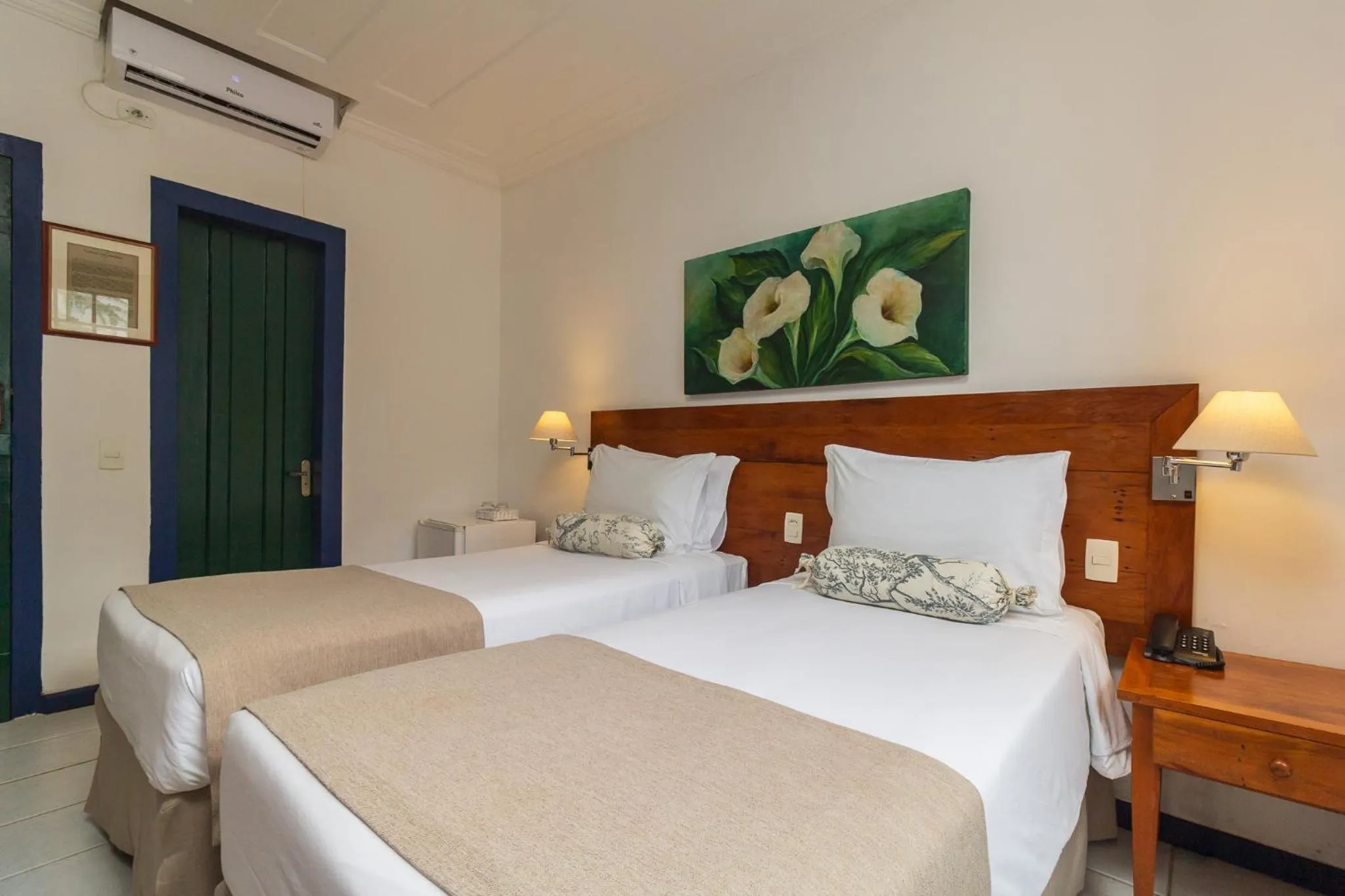 Bed in Pousada Porto Imperial