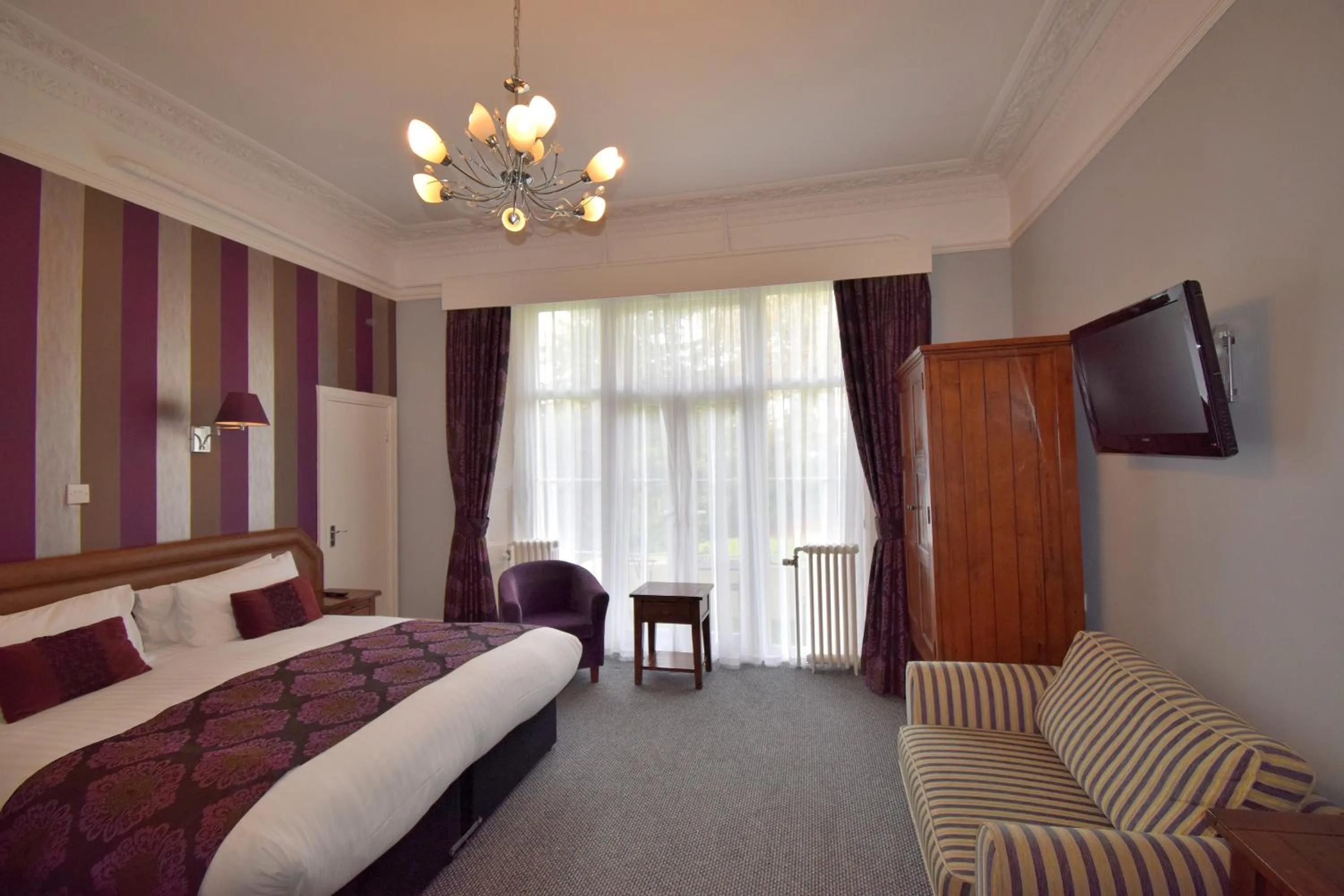 Bedroom, Bed in Lincombe Hall Hotel & Spa - Just for Adults