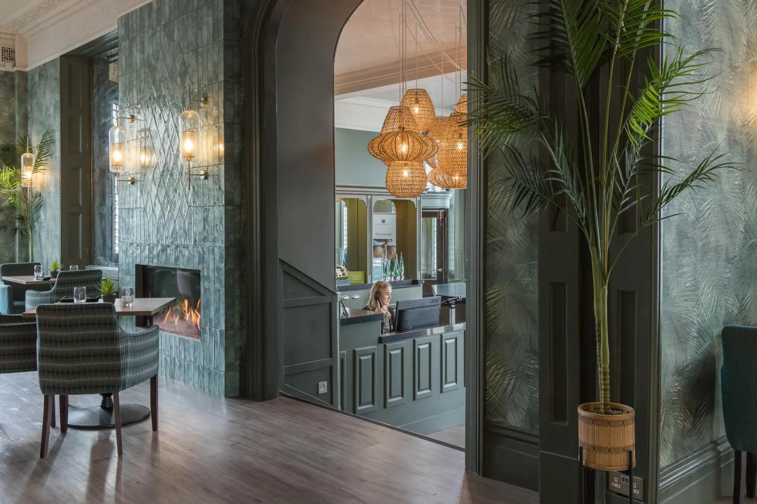 Lobby or reception in Lincombe Hall Hotel & Spa - Just for Adults Lobby or reception in Lincombe Hall Hotel & Spa - Just for Adults