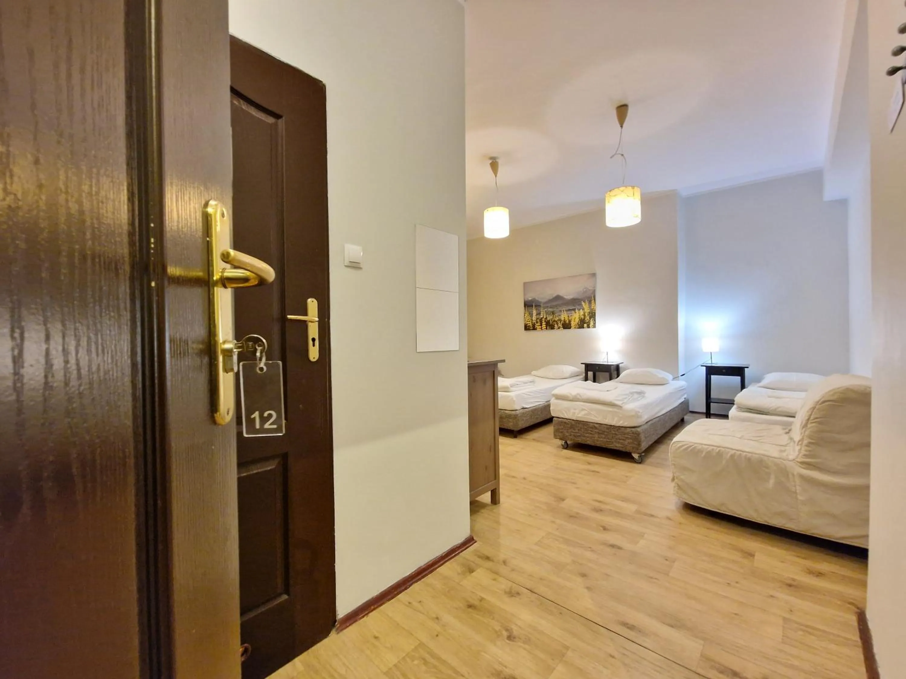 Bed in Hostel Helvetia Rooms Warsaw CITY CENTER and OLD TOWN