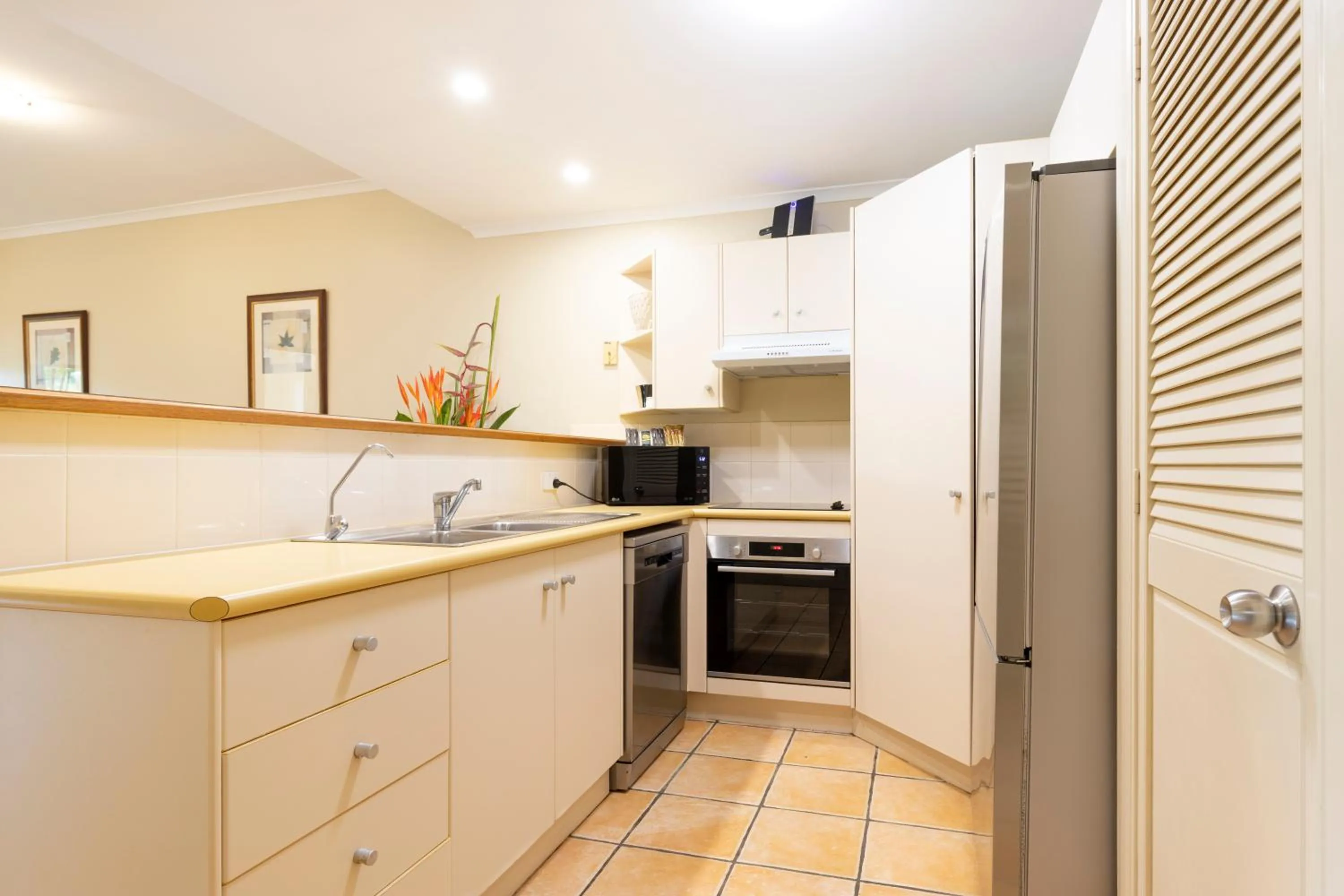 kitchen in The Mediterranean Port Douglas