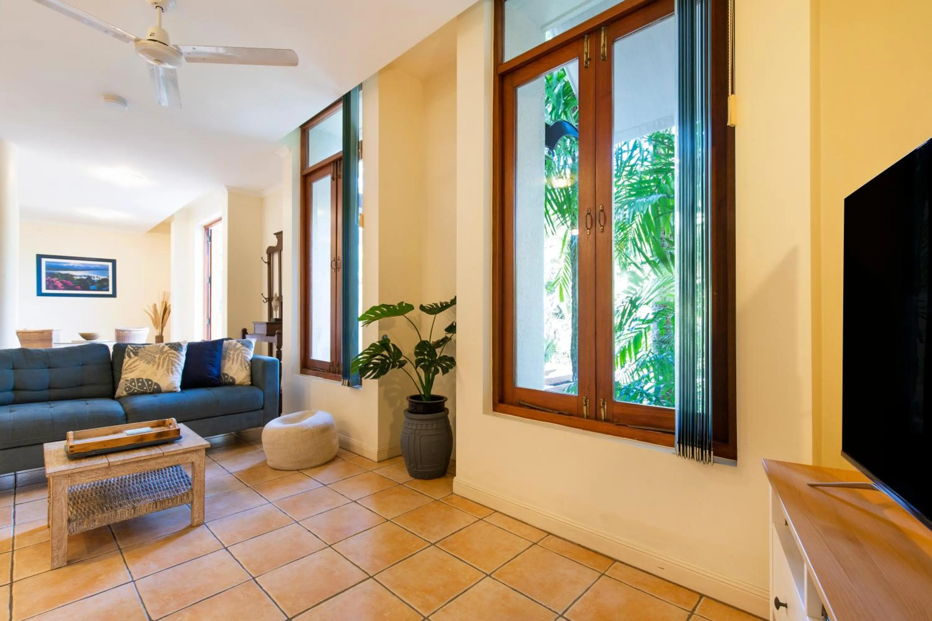 Living room in The Mediterranean Port Douglas