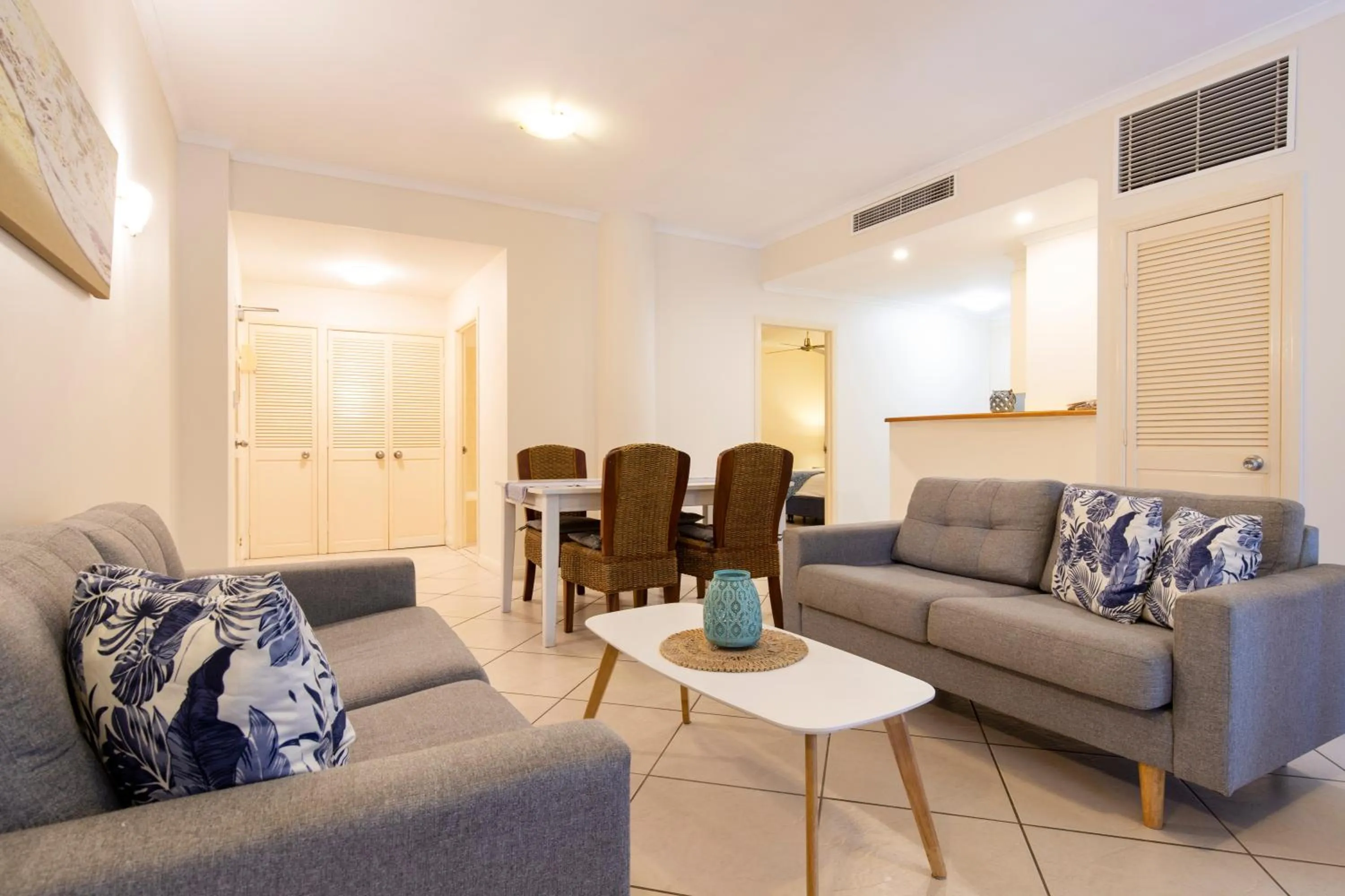 Living room in The Mediterranean Port Douglas