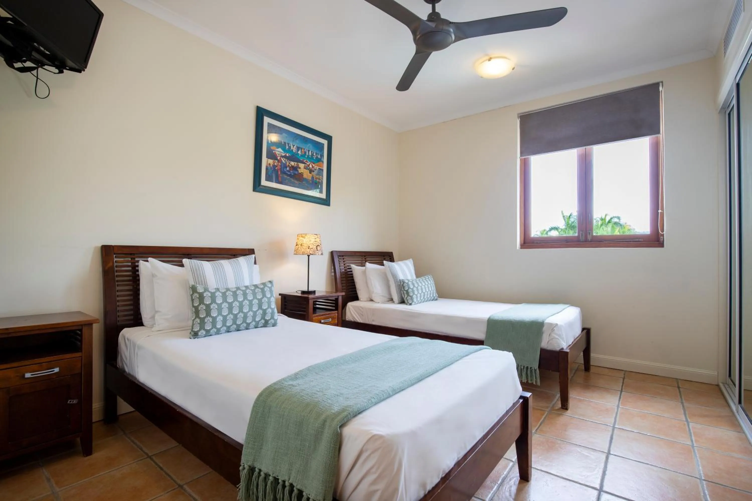 Bedroom, Bed in The Mediterranean Port Douglas