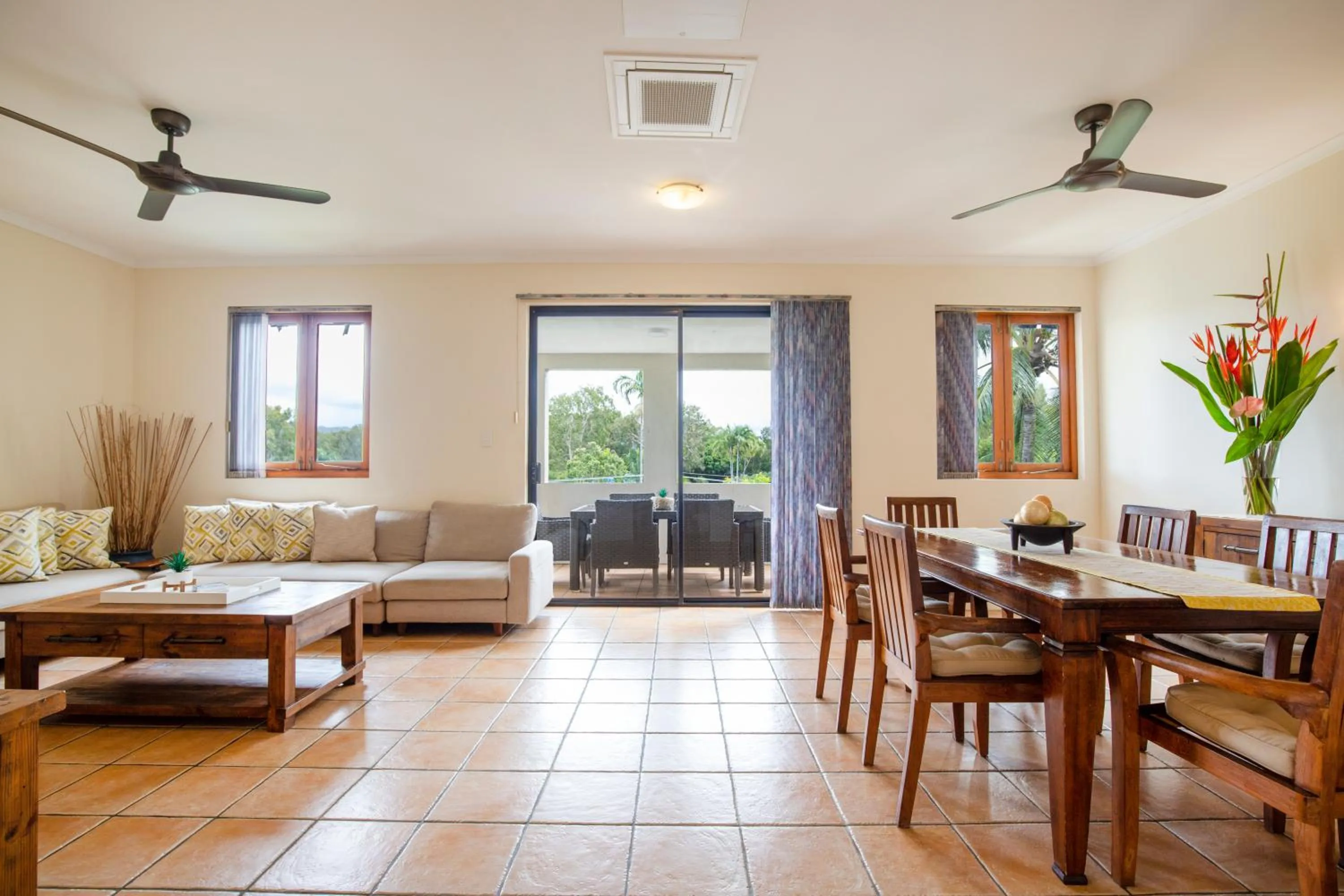 Living room in The Mediterranean Port Douglas
