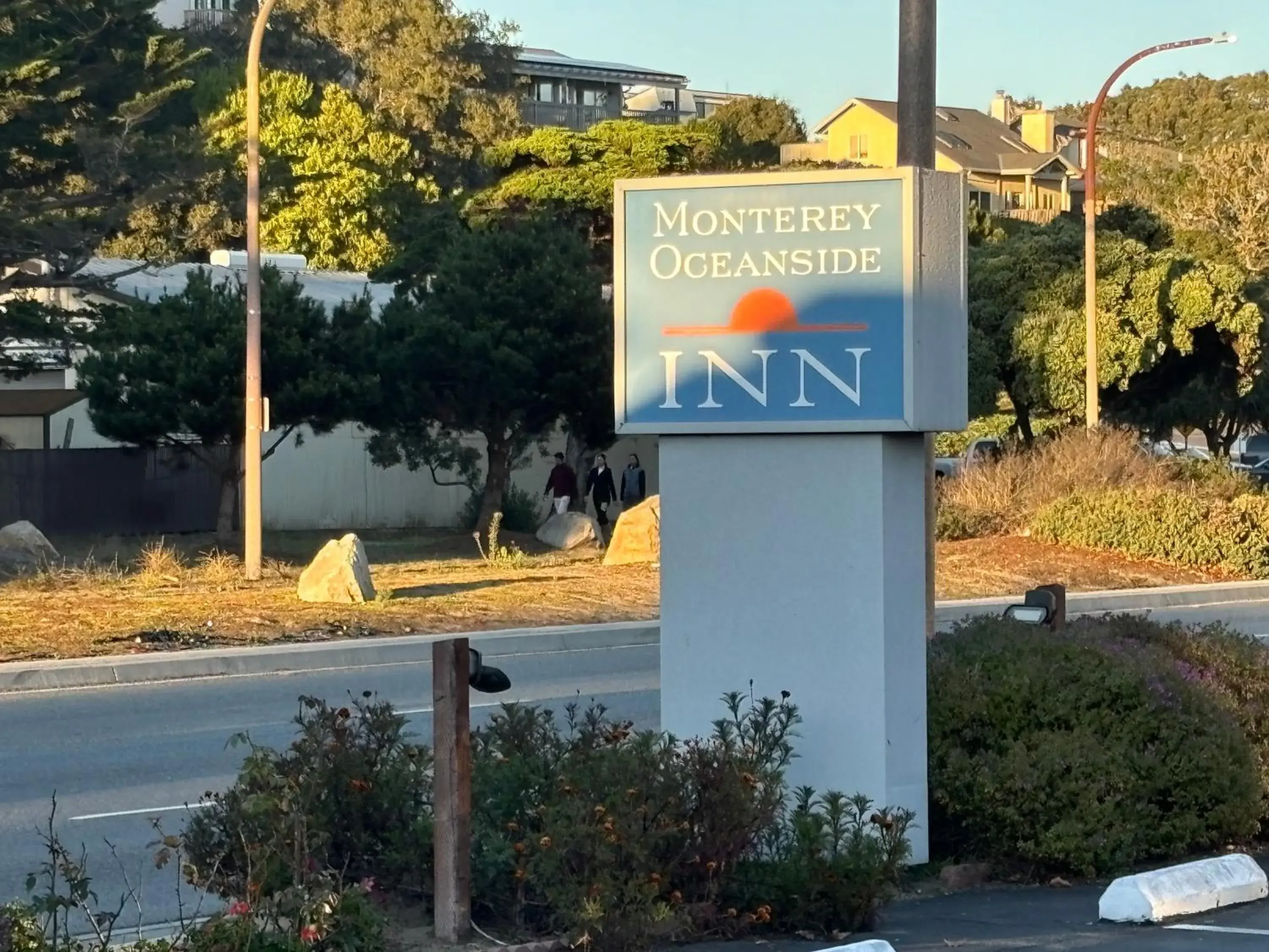 Street view in Monterey Oceanside Inn Street view in Monterey Oceanside Inn