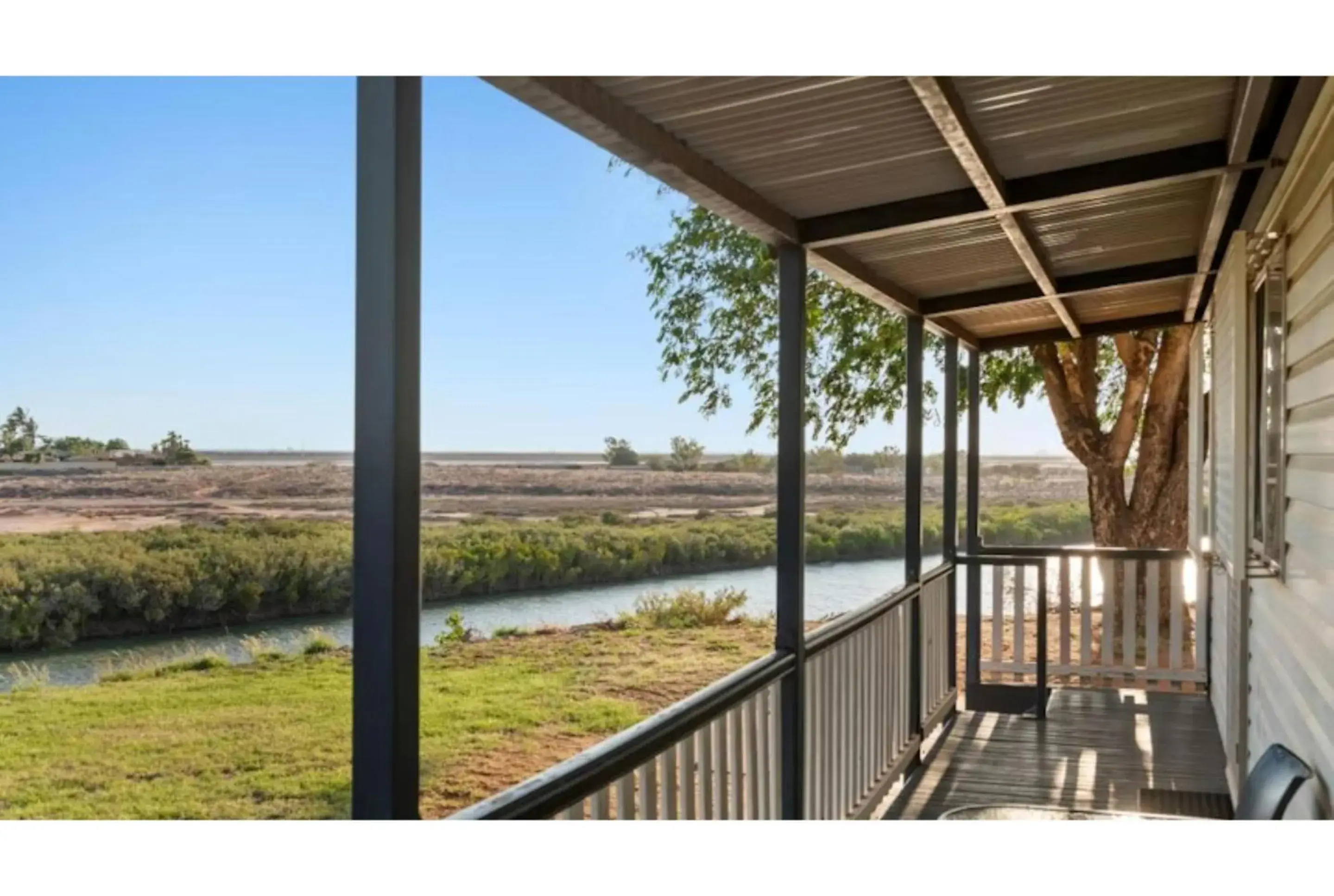 Lake view in Discovery Parks - Port Hedland Lake view in Discovery Parks - Port Hedland