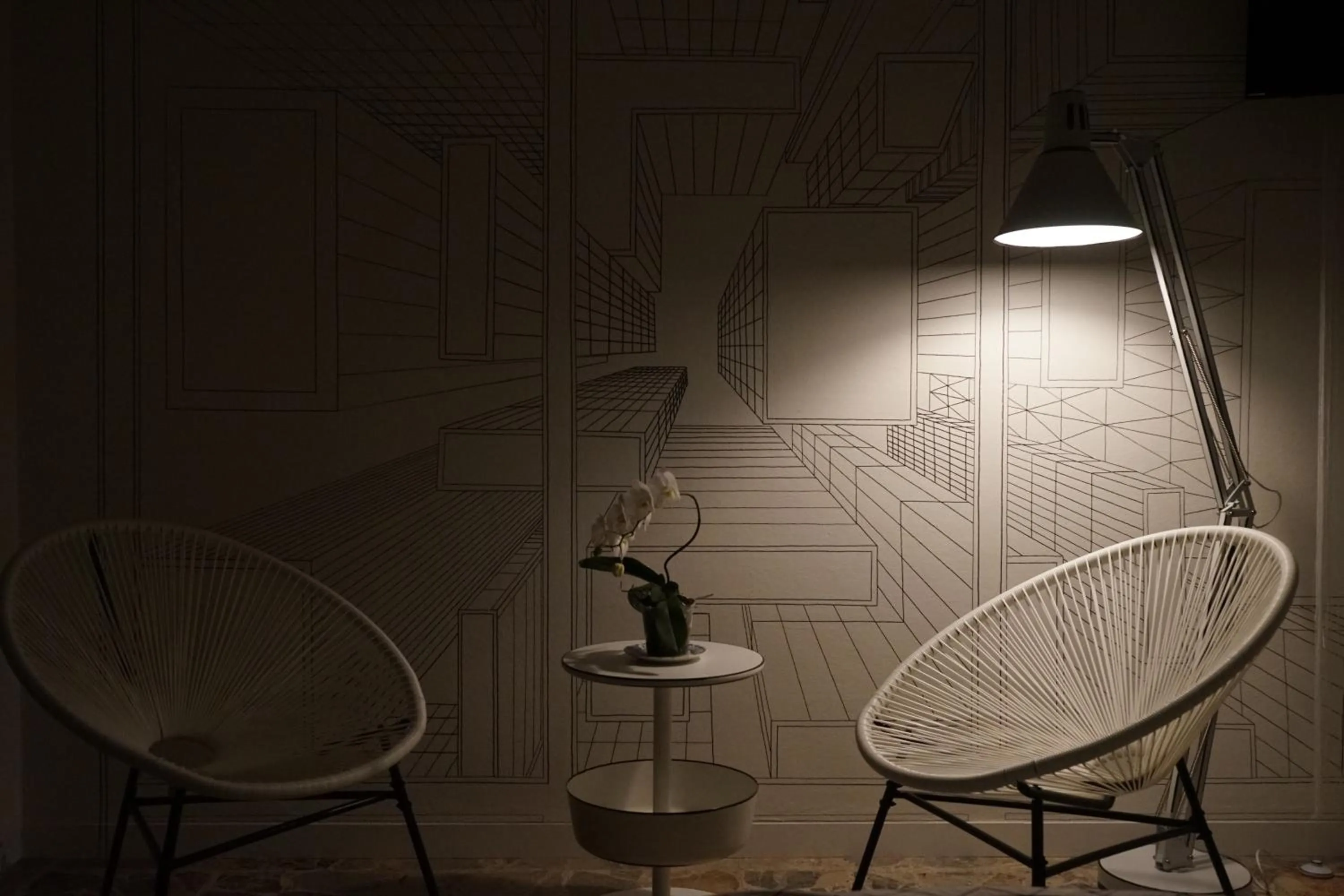 Decorative detail in BB SharingLoft Sirmione