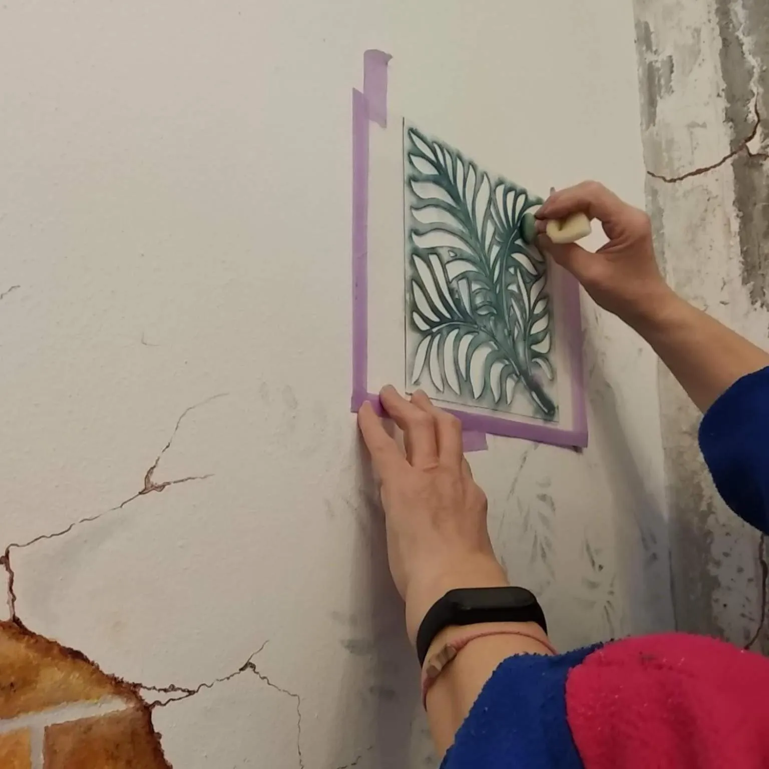 Decorative detail in BB SharingLoft Sirmione