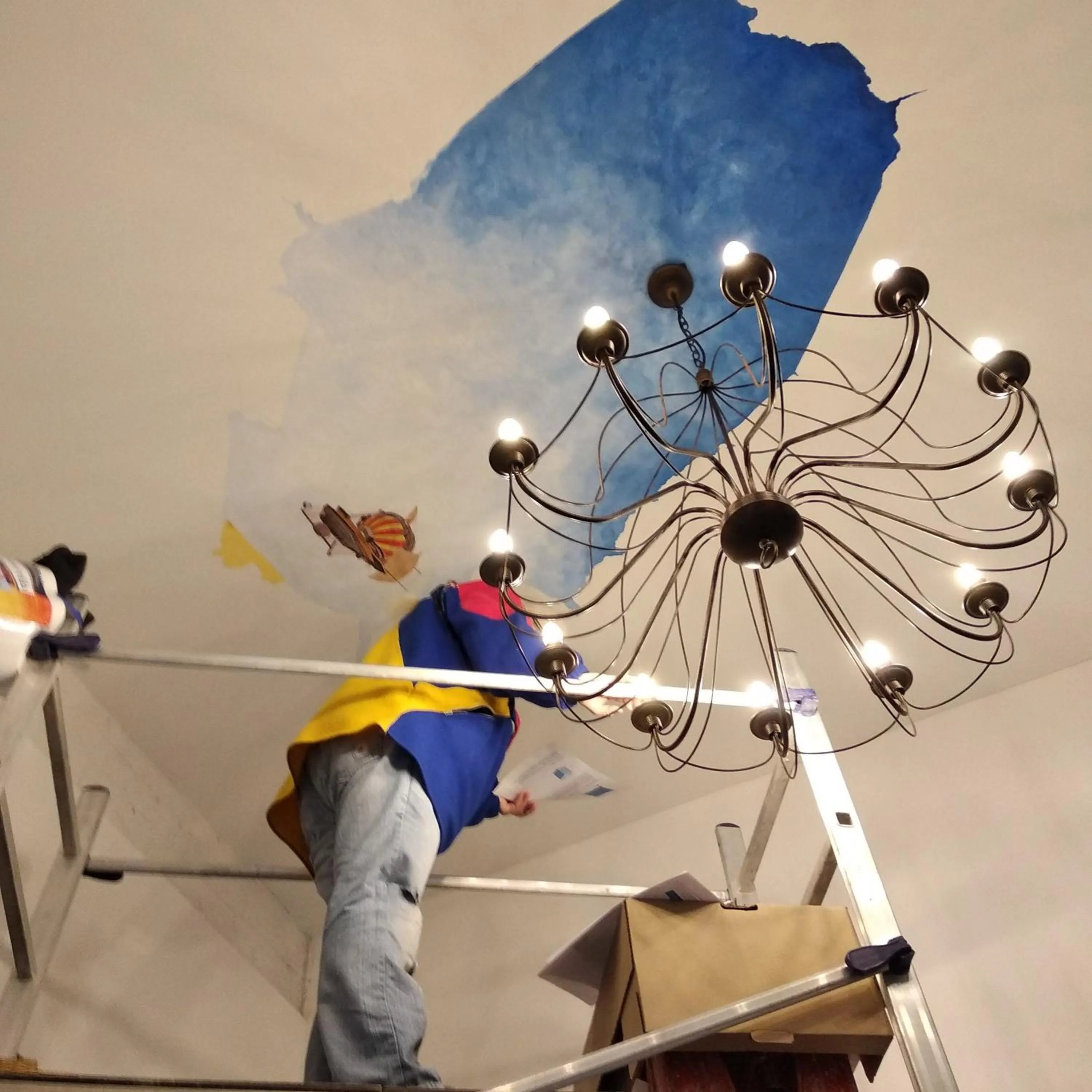 Decorative detail in BB SharingLoft Sirmione