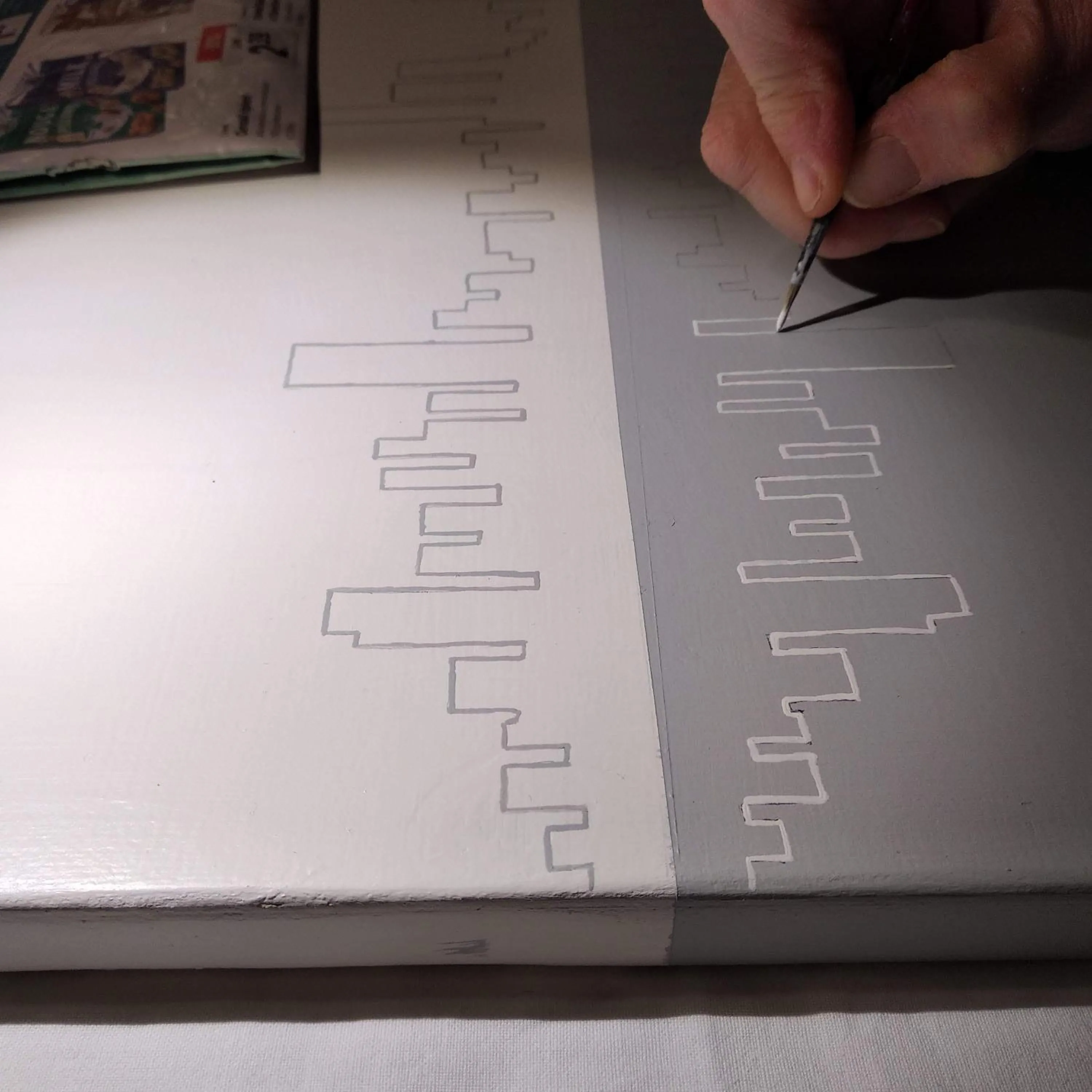 Decorative detail in BB SharingLoft Sirmione