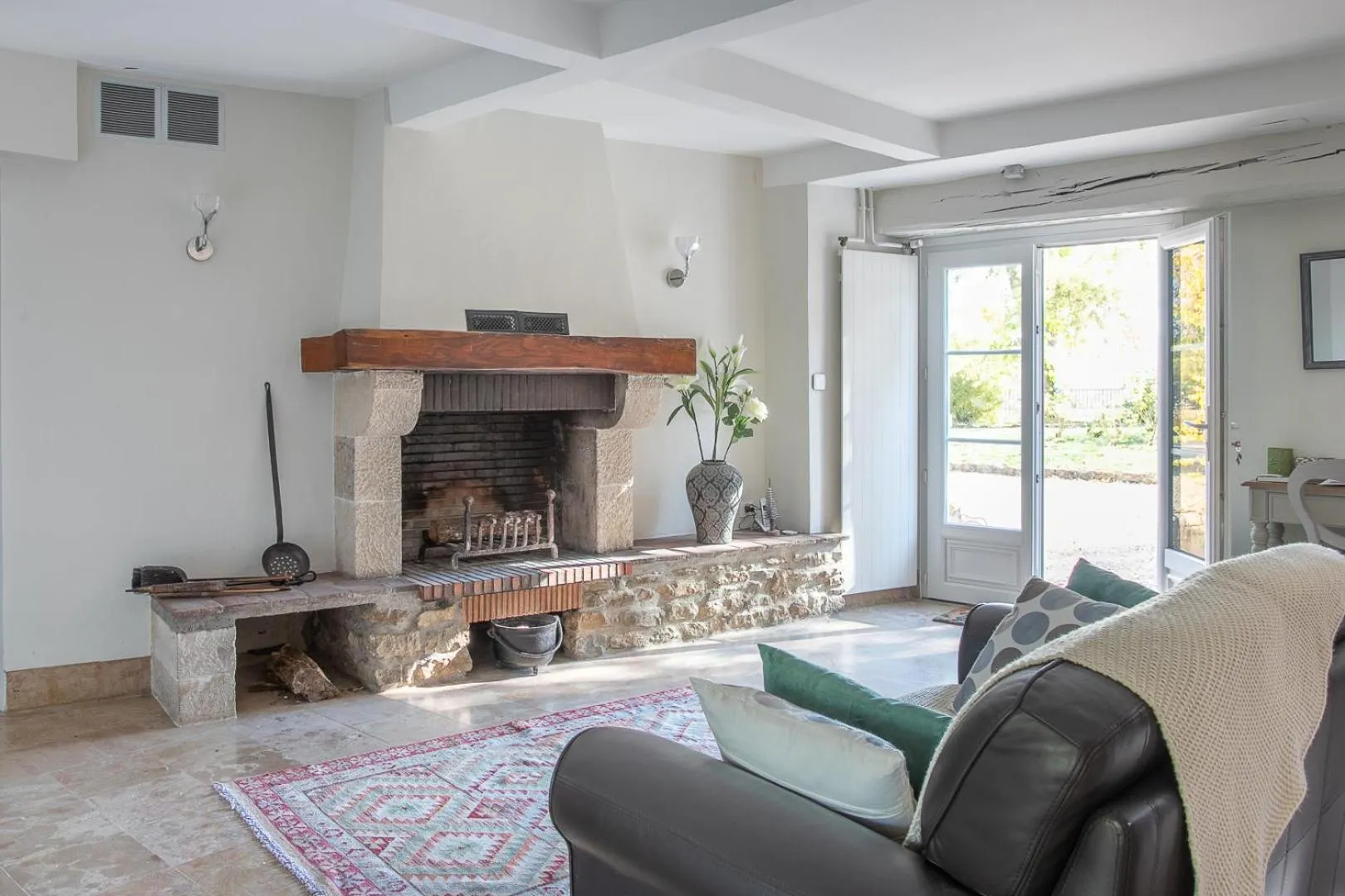 Lobby or reception in La Barbotiere