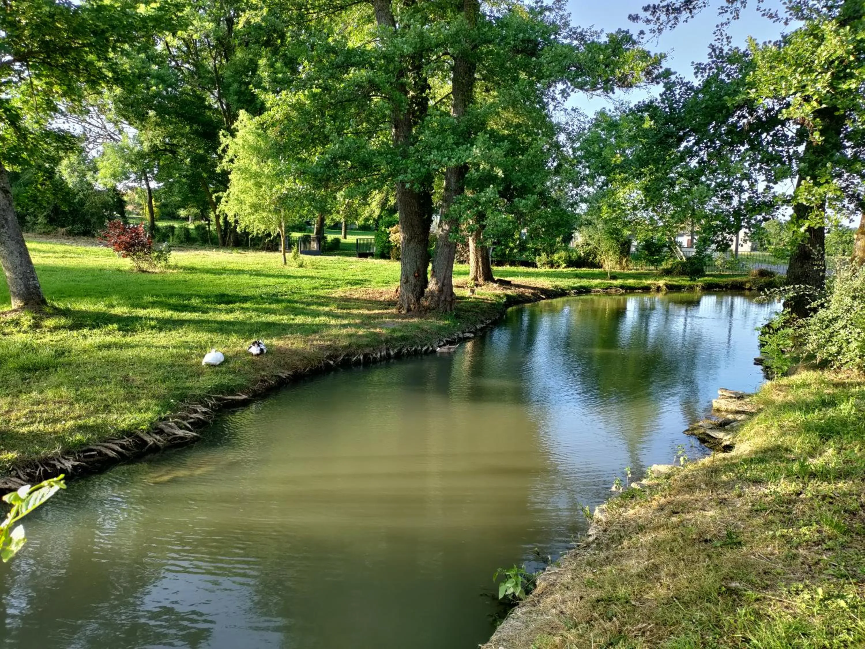 River view in La Barbotiere