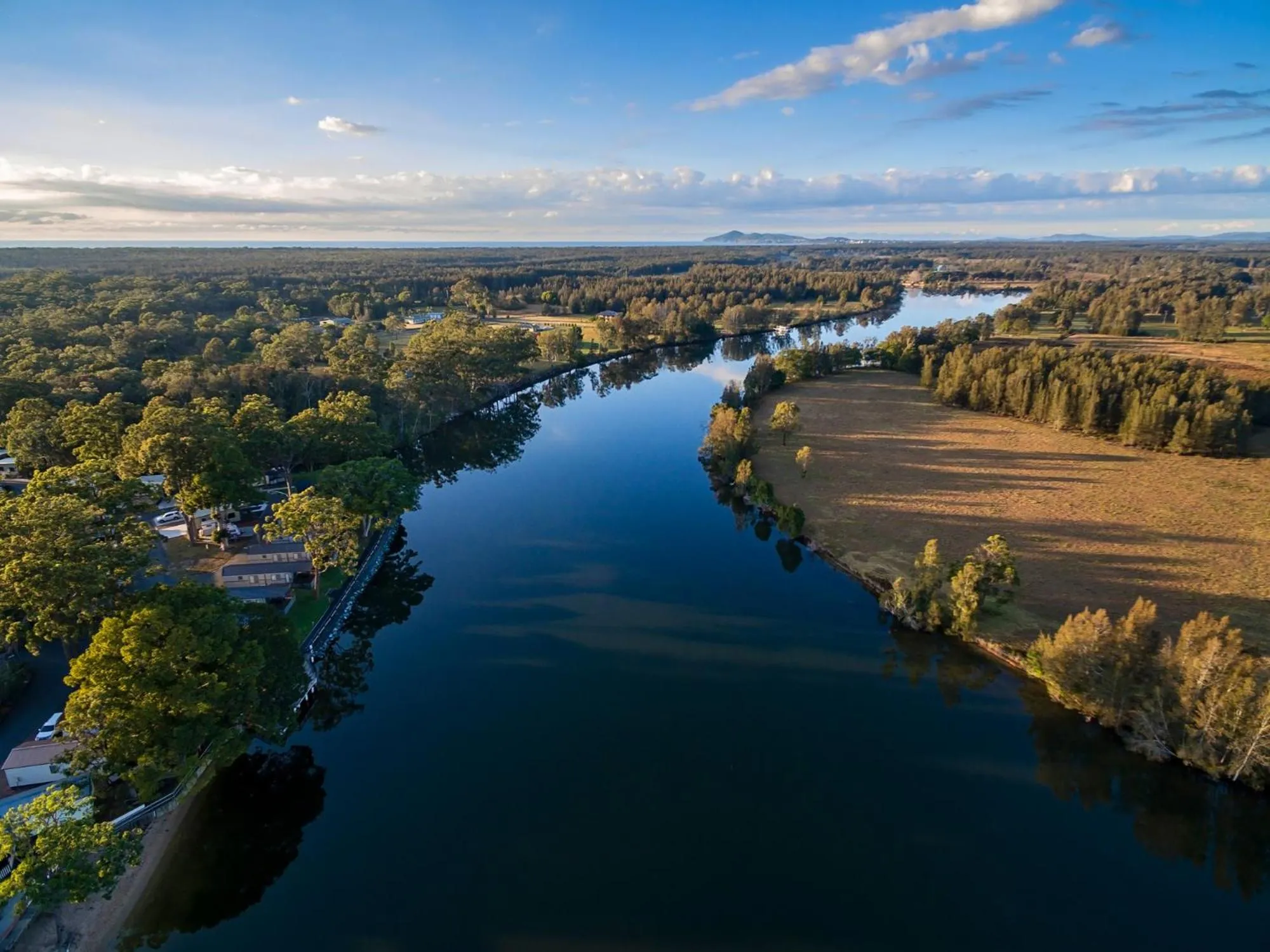 Natural landscape in Discovery Parks - Forster
