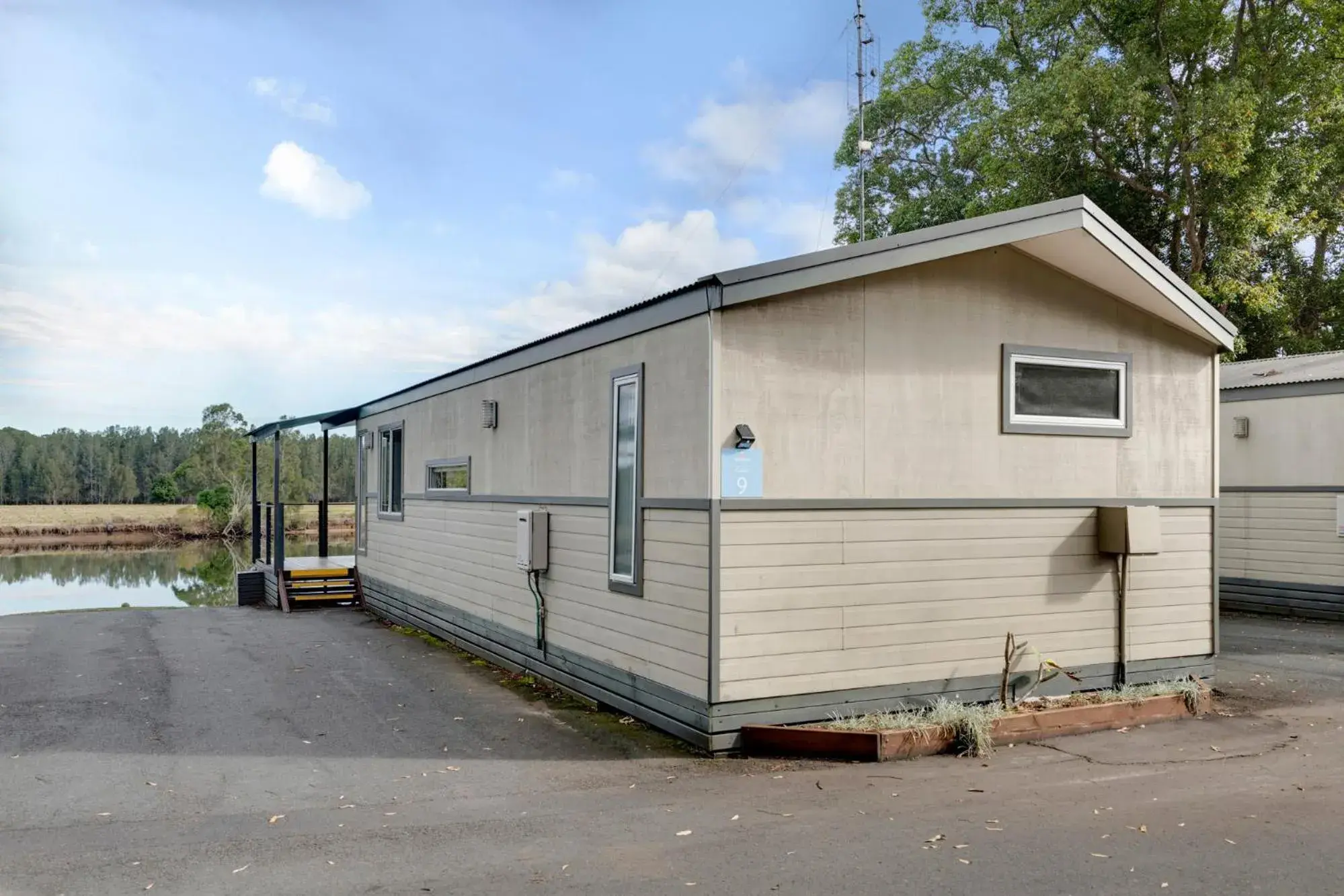 Facade/entrance in Discovery Parks - Forster Facade/entrance in Discovery Parks - Forster