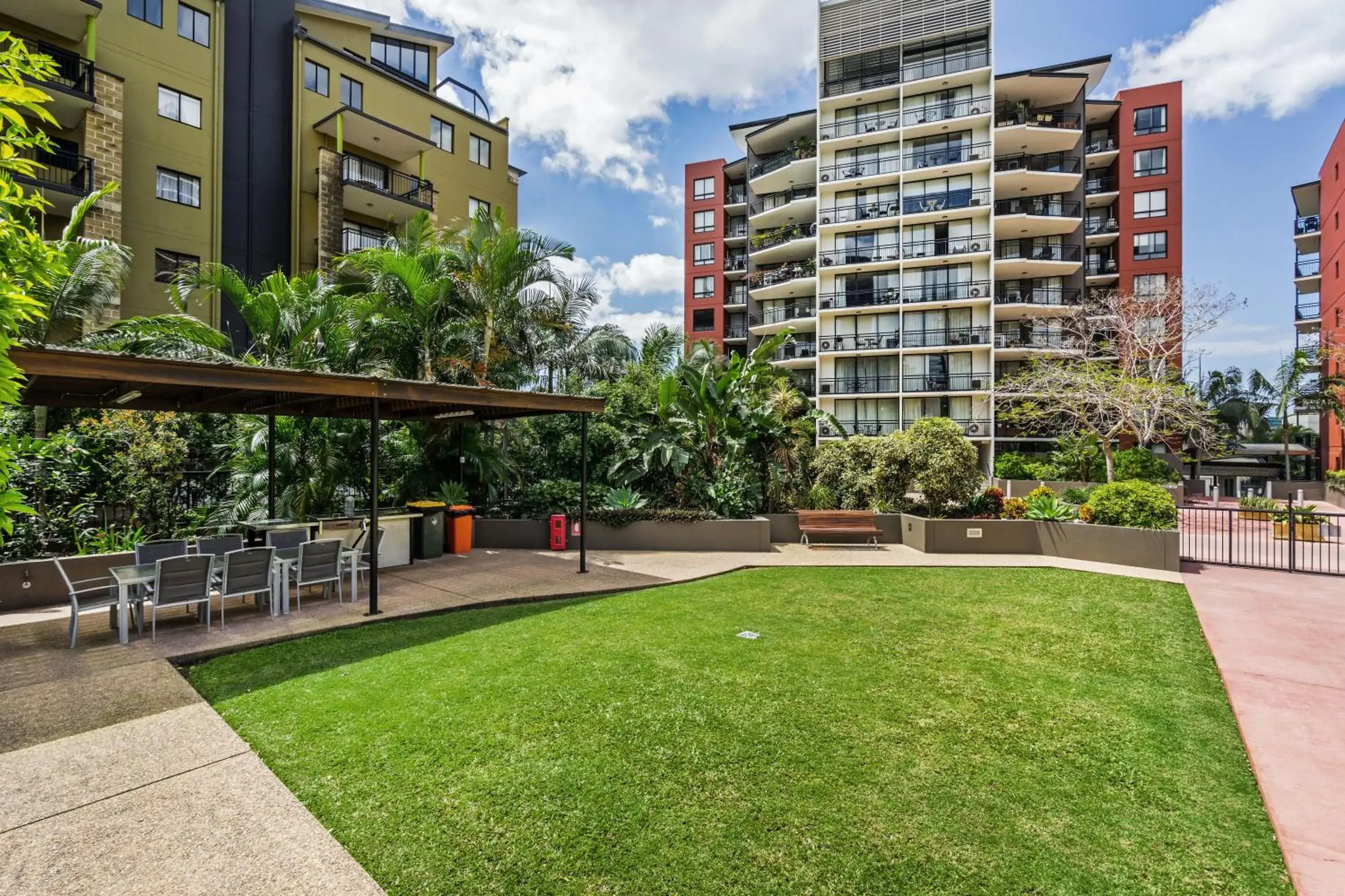 Patio in The Docks On Goodwin Patio in The Docks On Goodwin