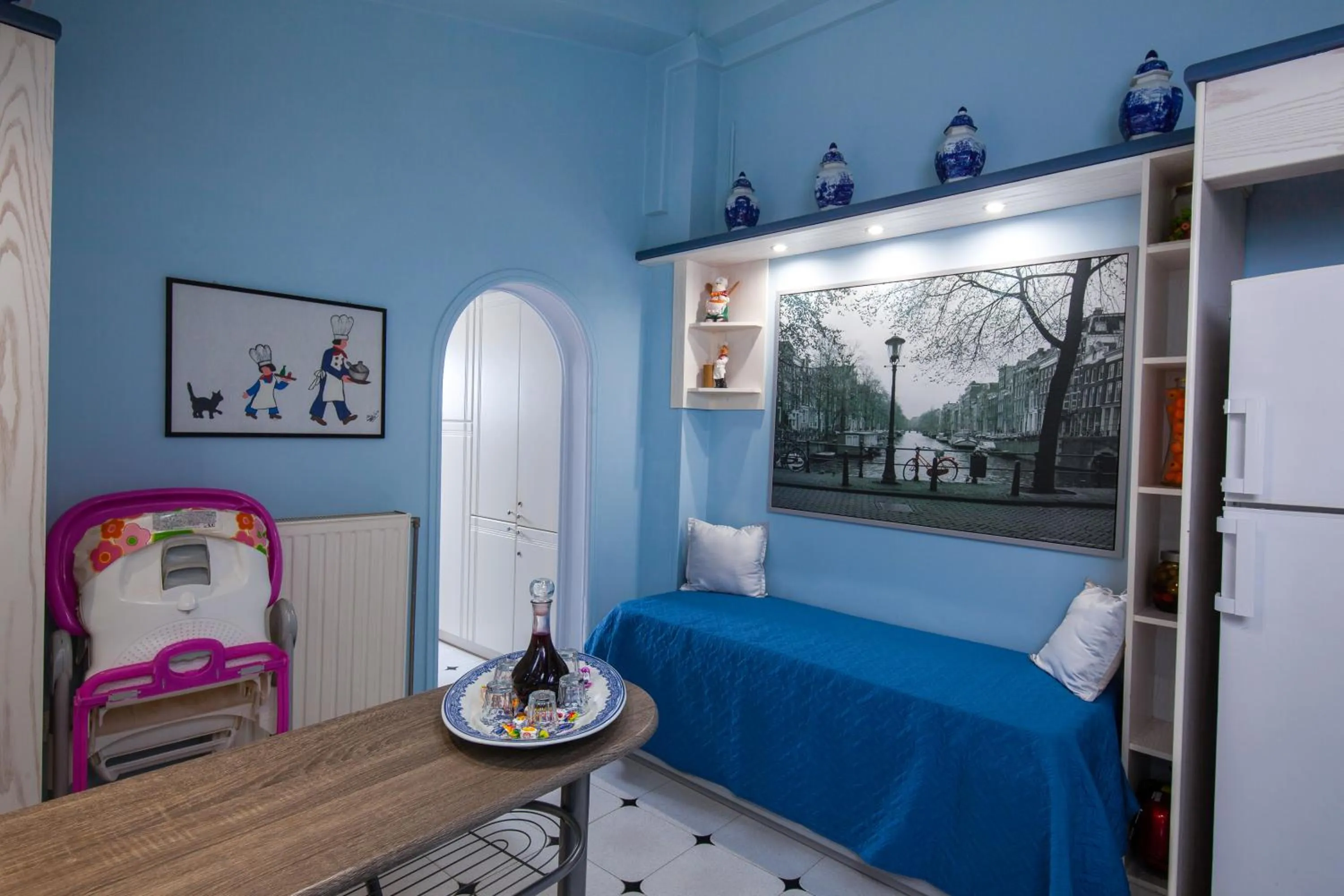 Bed in Natalie Apartments