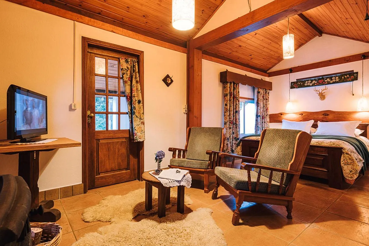 Bed in Estalagem Tronador