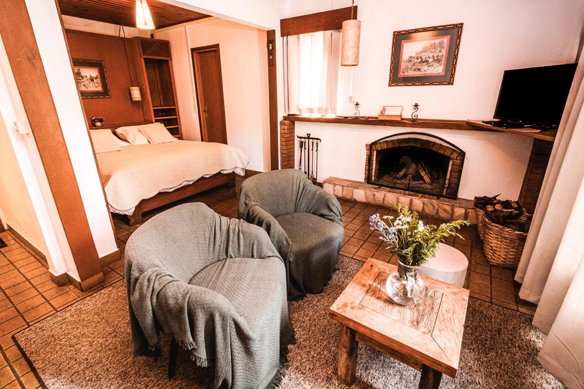 Bed in Estalagem Tronador