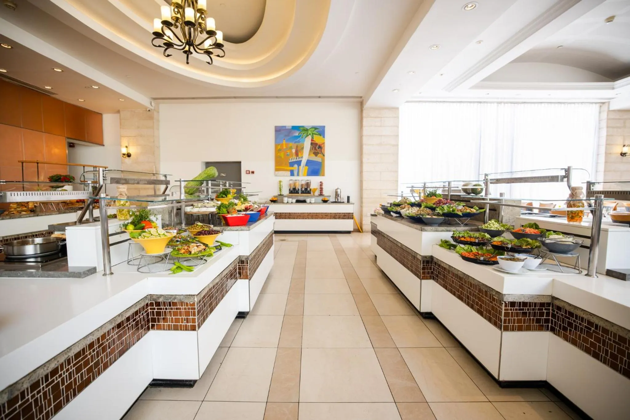 Breakfast in Grand Court Hotel