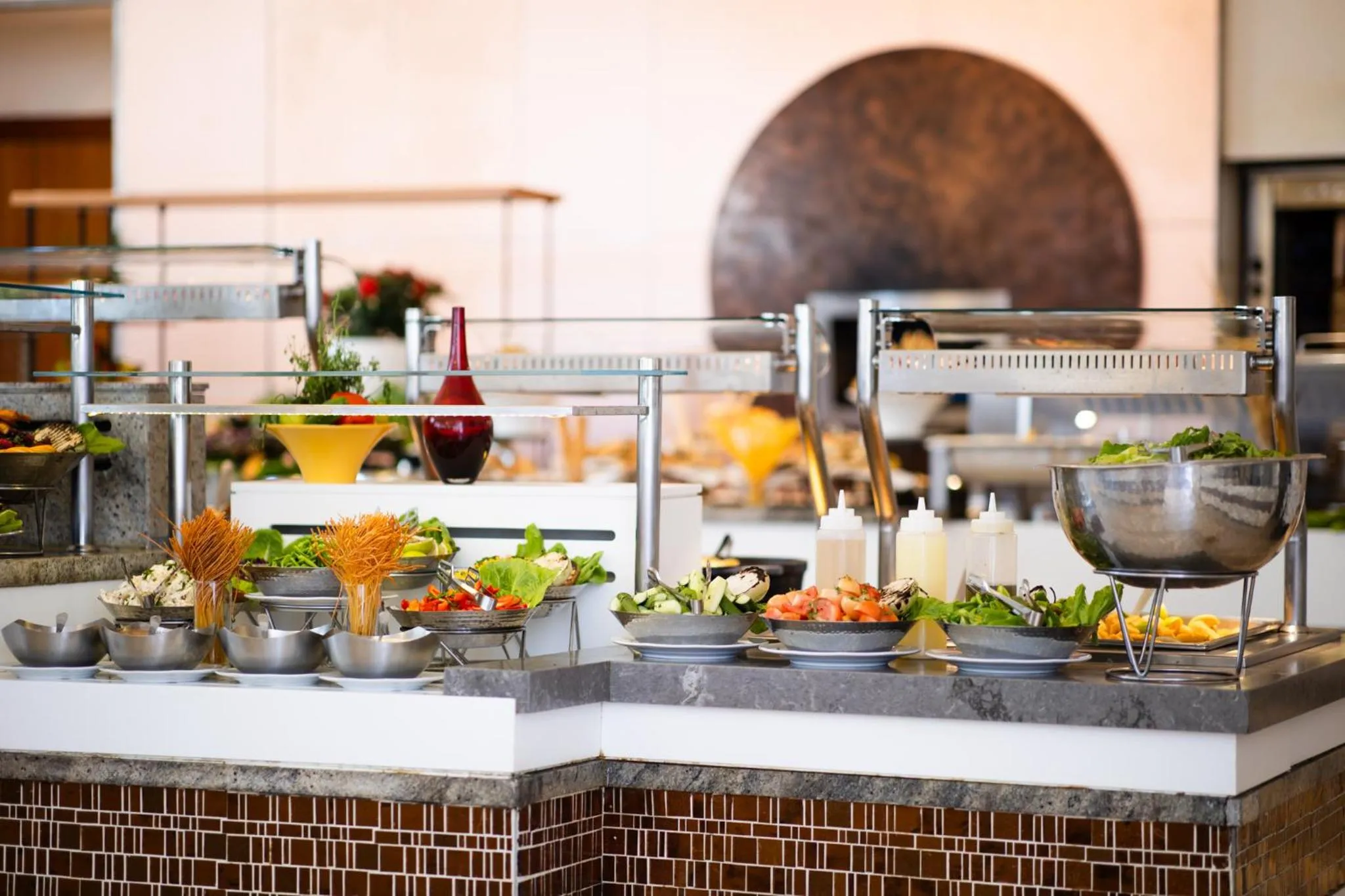 Breakfast in Grand Court Hotel