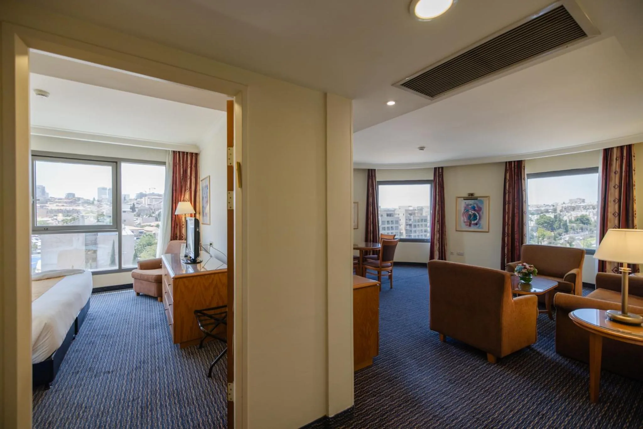 Photo of the whole room, Bed in Grand Court Hotel