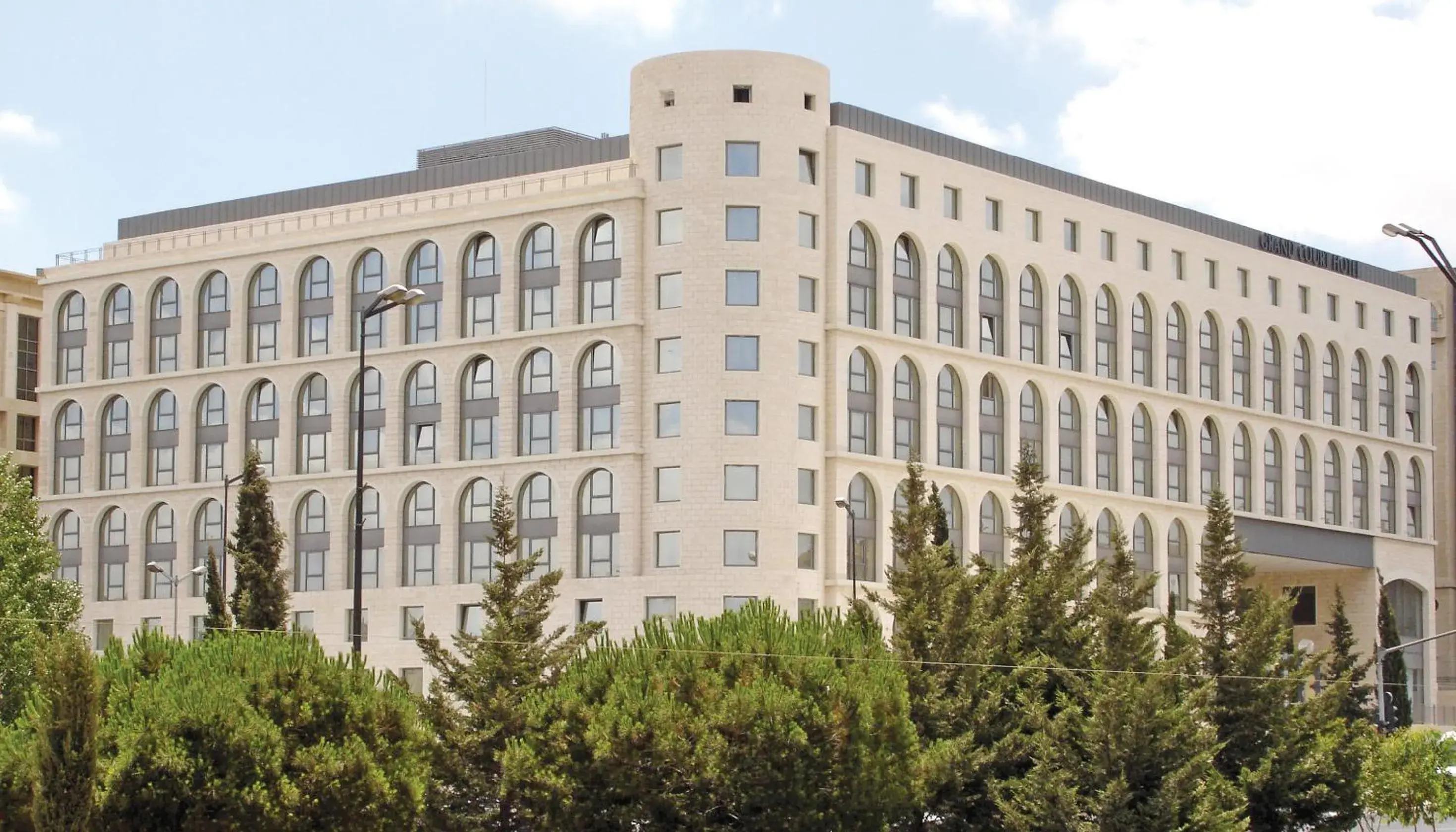 Facade/entrance in Grand Court Hotel Facade/entrance in Grand Court Hotel