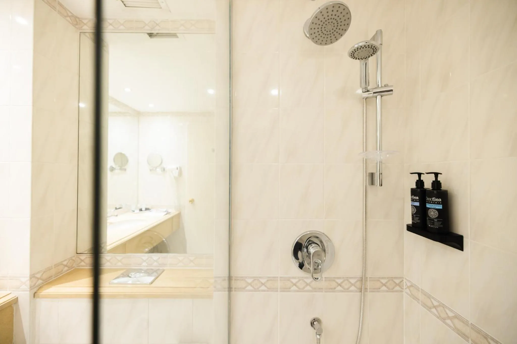 Shower in Grand Court Hotel